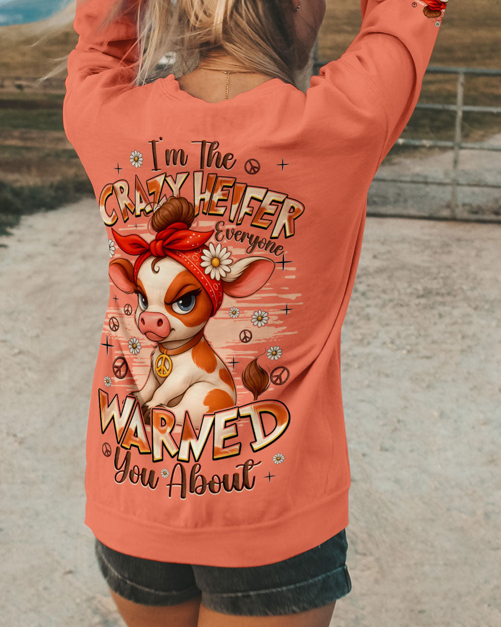 I'M THE CRAZY HEIFER ALL OVER PRINT - TYQY2709253