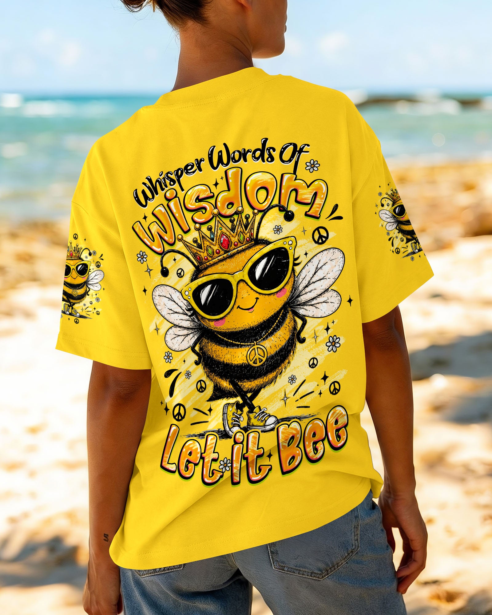 WHISPER WORDS OF WISDOM LET IT BEE ALL OVER PRINT - TYQY2807261