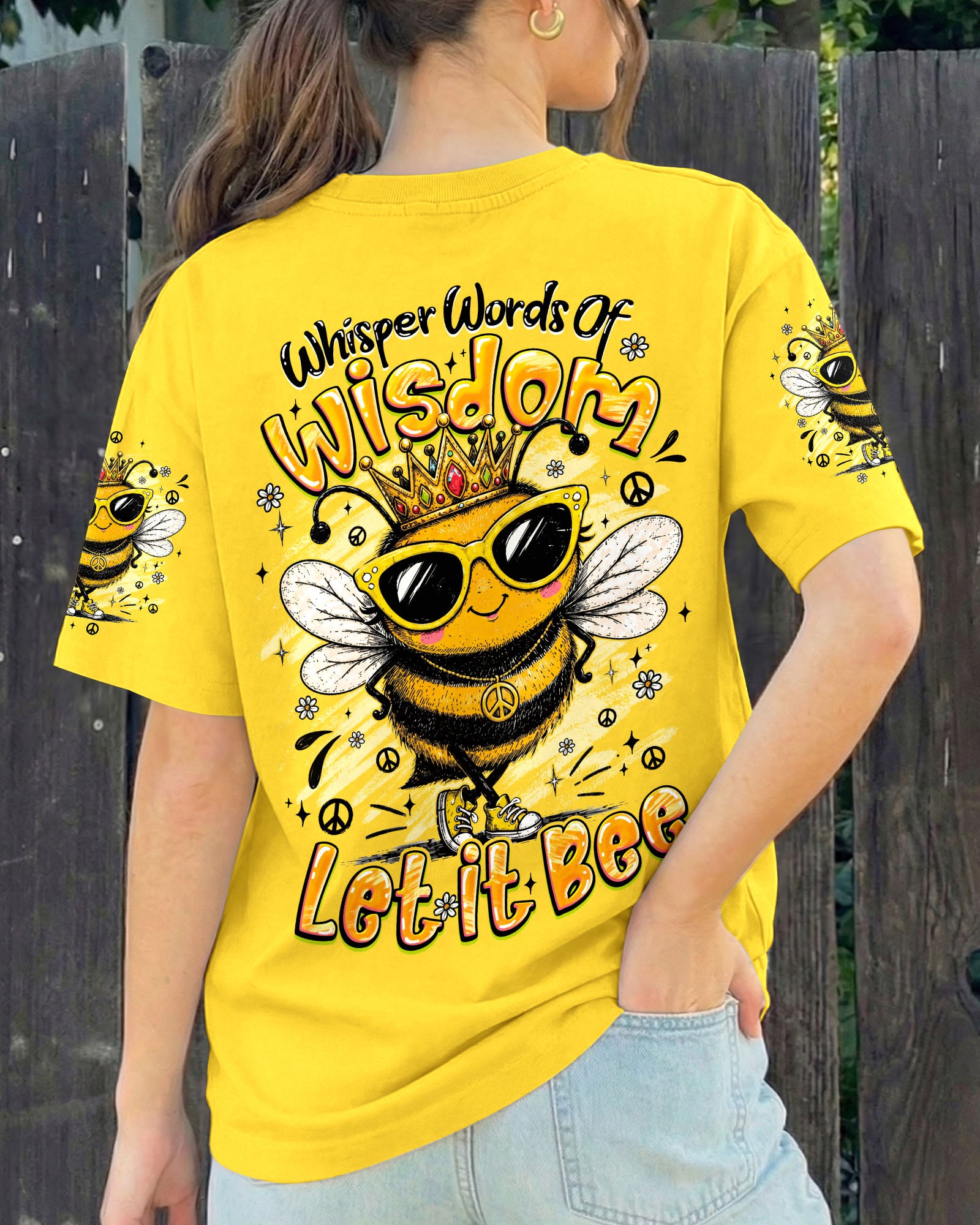 WHISPER WORDS OF WISDOM LET IT BEE ALL OVER PRINT - TYQY2807261