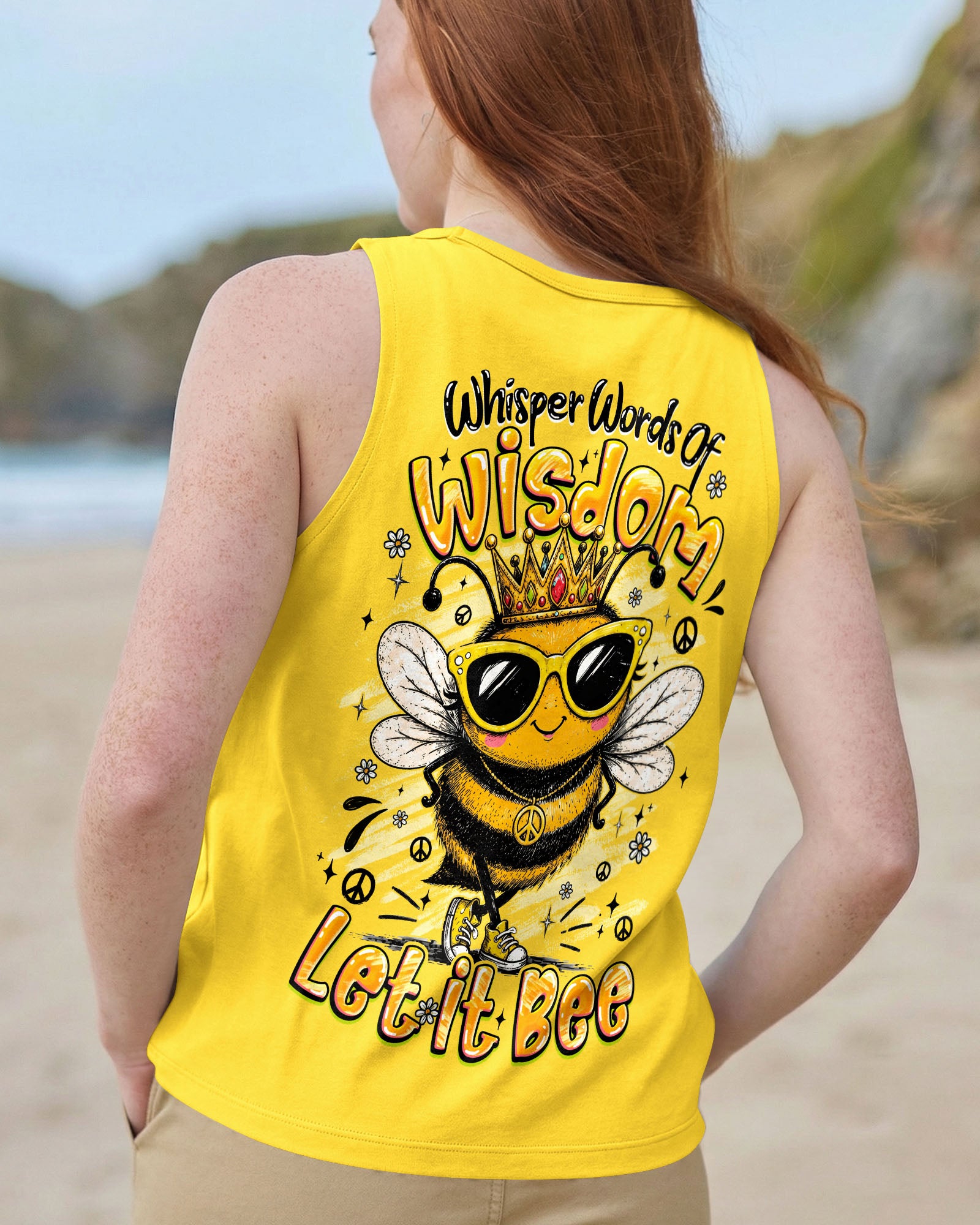 WHISPER WORDS OF WISDOM LET IT BEE ALL OVER PRINT - TYQY2807261