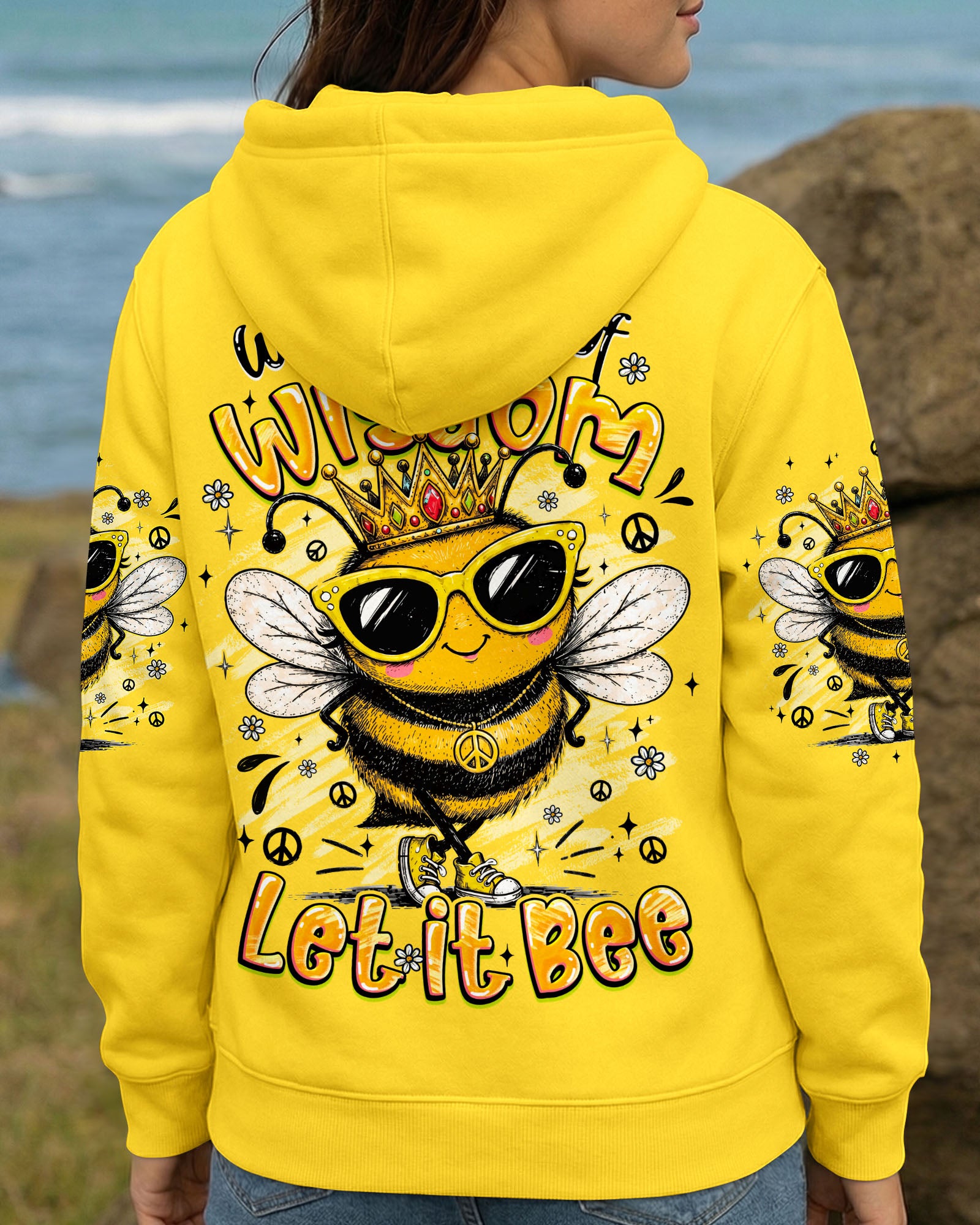 WHISPER WORDS OF WISDOM LET IT BEE ALL OVER PRINT - TYQY2807261