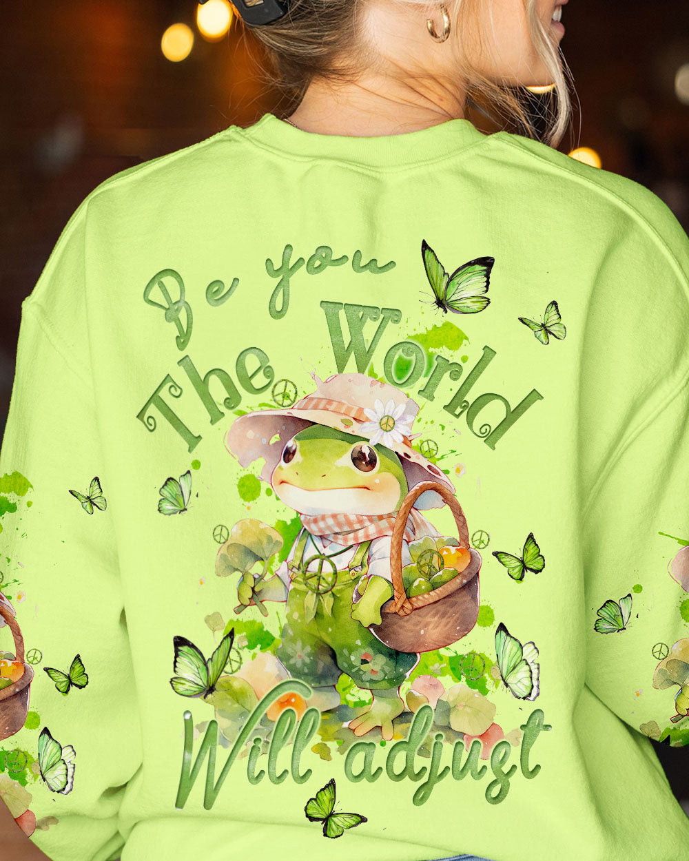 BE YOU THE WORLD WILL ADJUST ALL OVER PRINT - TYQY2808233
