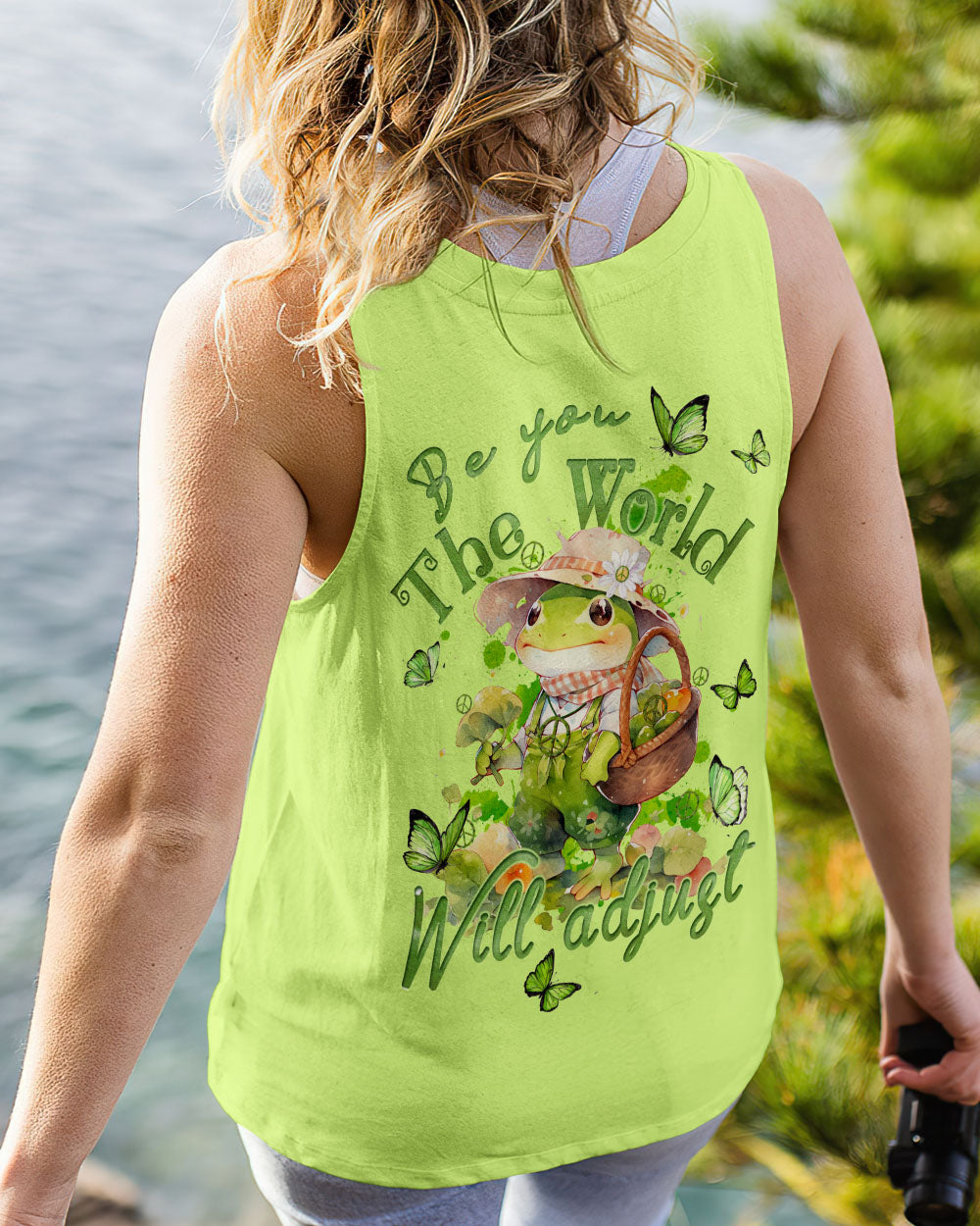 BE YOU THE WORLD WILL ADJUST ALL OVER PRINT - TYQY2808233