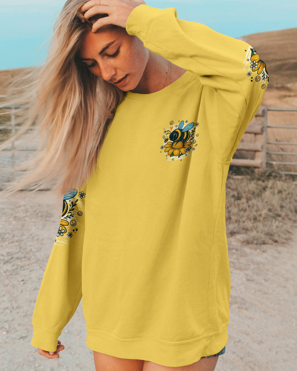BEE THE REASON SOMEONE SMILES TODAY ALL OVER PRINT - TYQY2826251