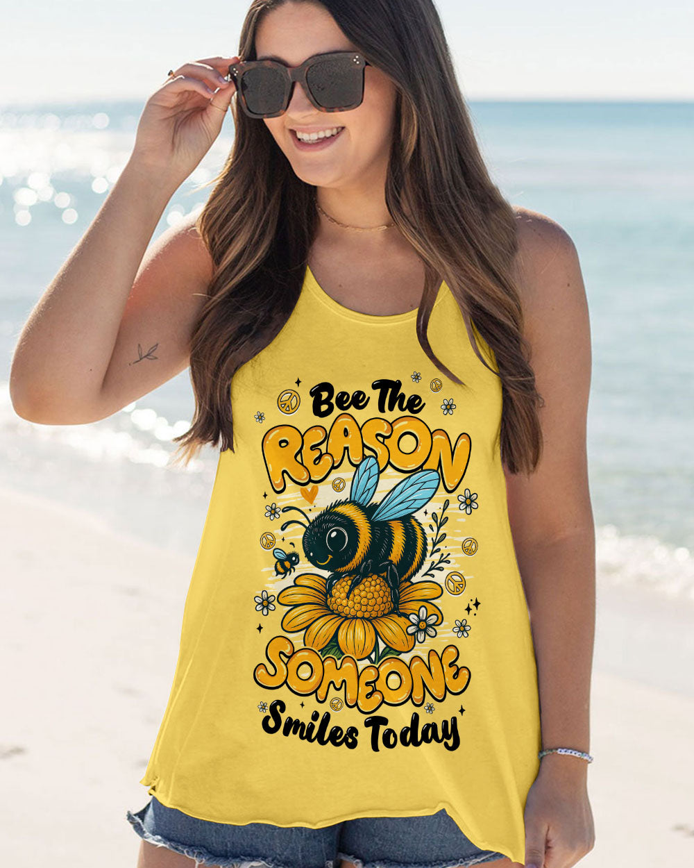 BEE THE REASON SOMEONE SMILES TODAY ALL OVER PRINT - TYQY2826251