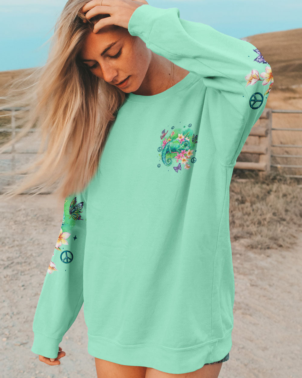 WHO WILL BE LIKE ME CHAMELEON ALL OVER PRINT - TYQY2903245