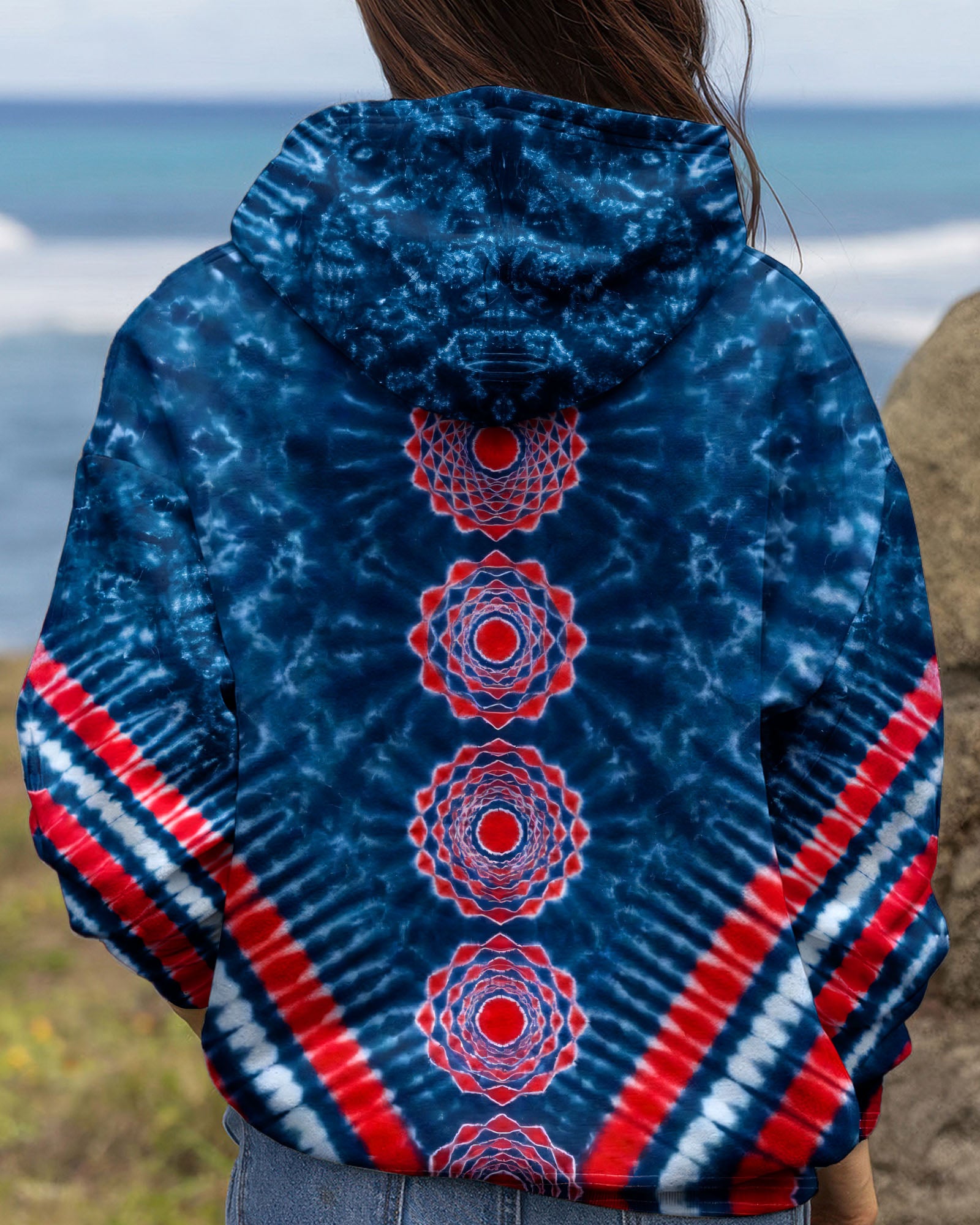 RED WHITE BLUE HARMONY ALL OVER PRINT - TYQY3003262