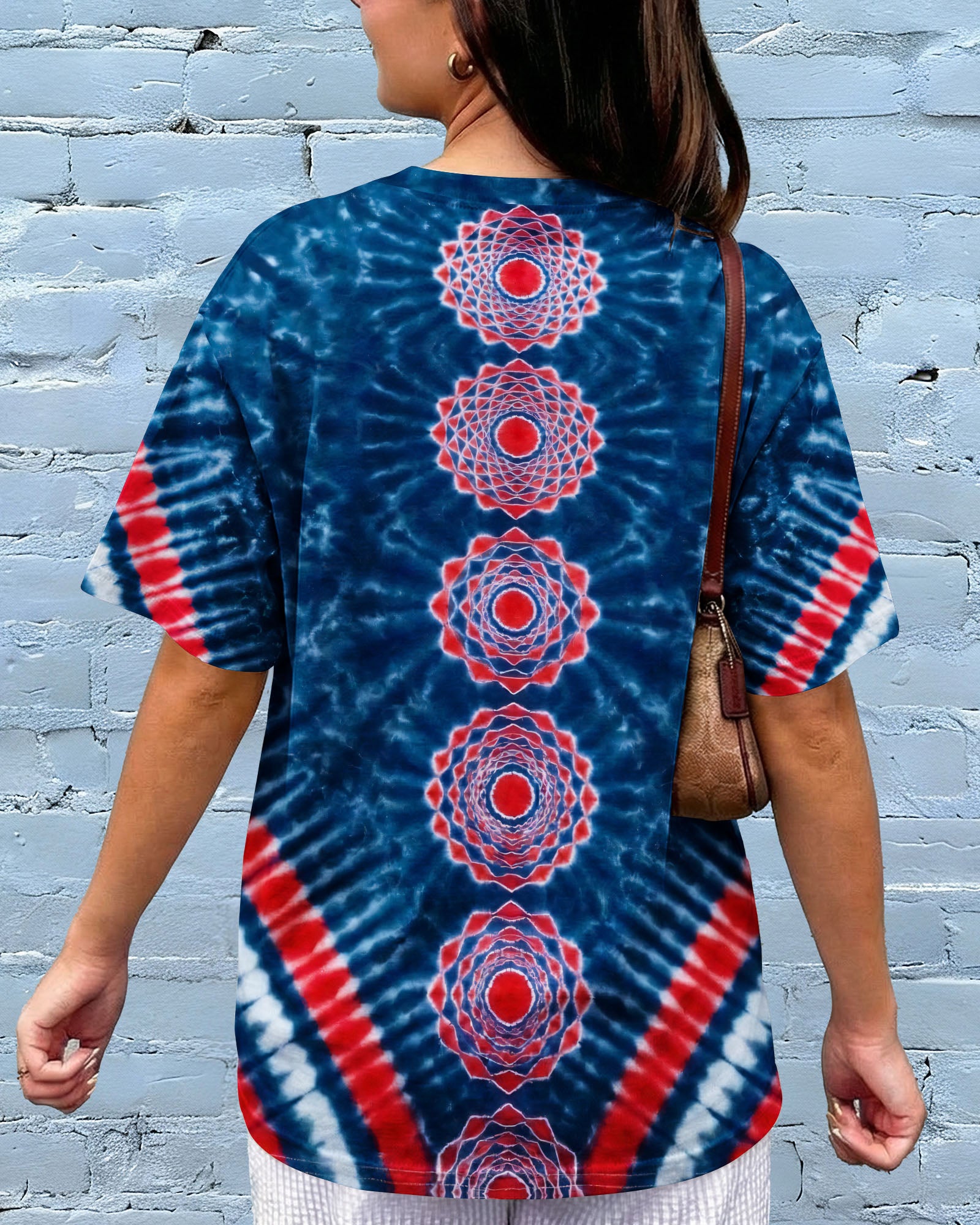 RED WHITE BLUE HARMONY ALL OVER PRINT - TYQY3003262
