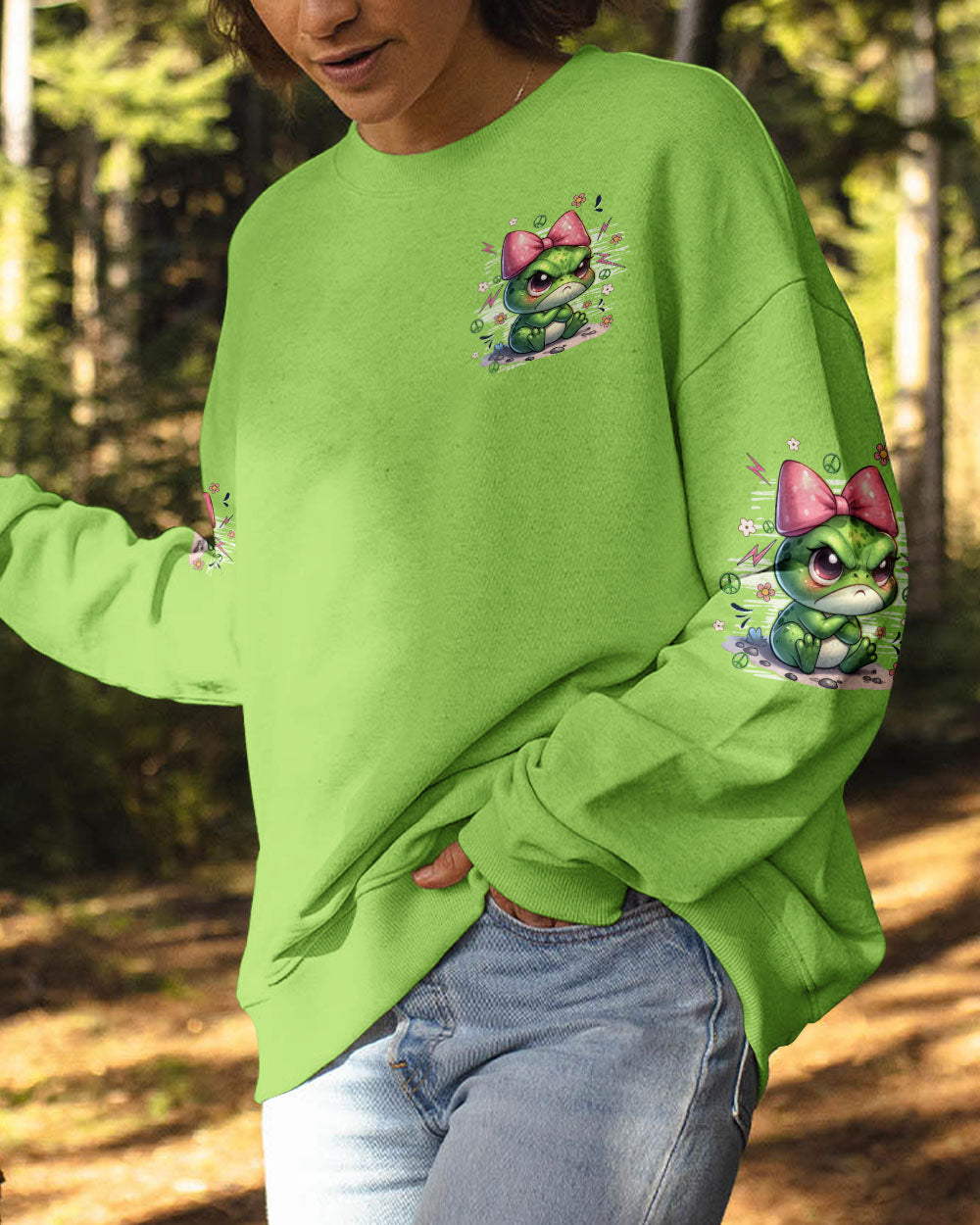 SORRY I'M CRANKY FROG ALL OVER PRINT - TYQY3009253
