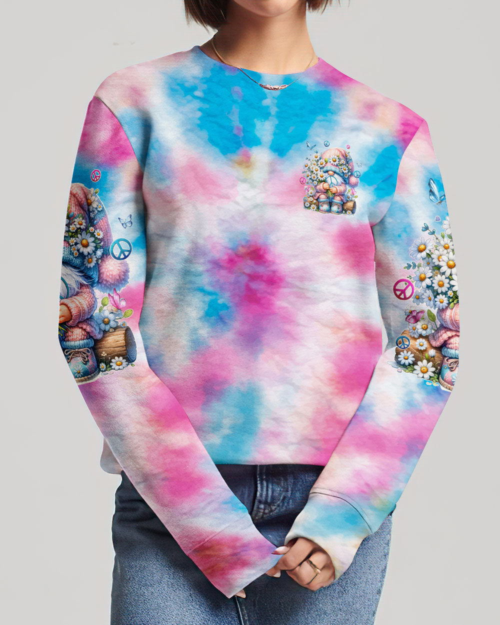 I WANT DAISIES IN MY HAIR GNOMIE ALL OVER PRINT - TYQY3101245