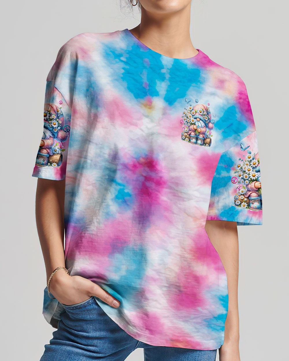 I WANT DAISIES IN MY HAIR GNOMIE ALL OVER PRINT - TYQY3101245