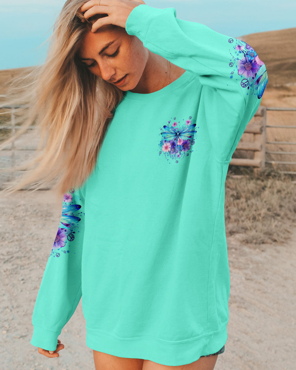 LISTEN TO THE WIND DRAGONGLY ALL OVER PRINT - TYQY3103252