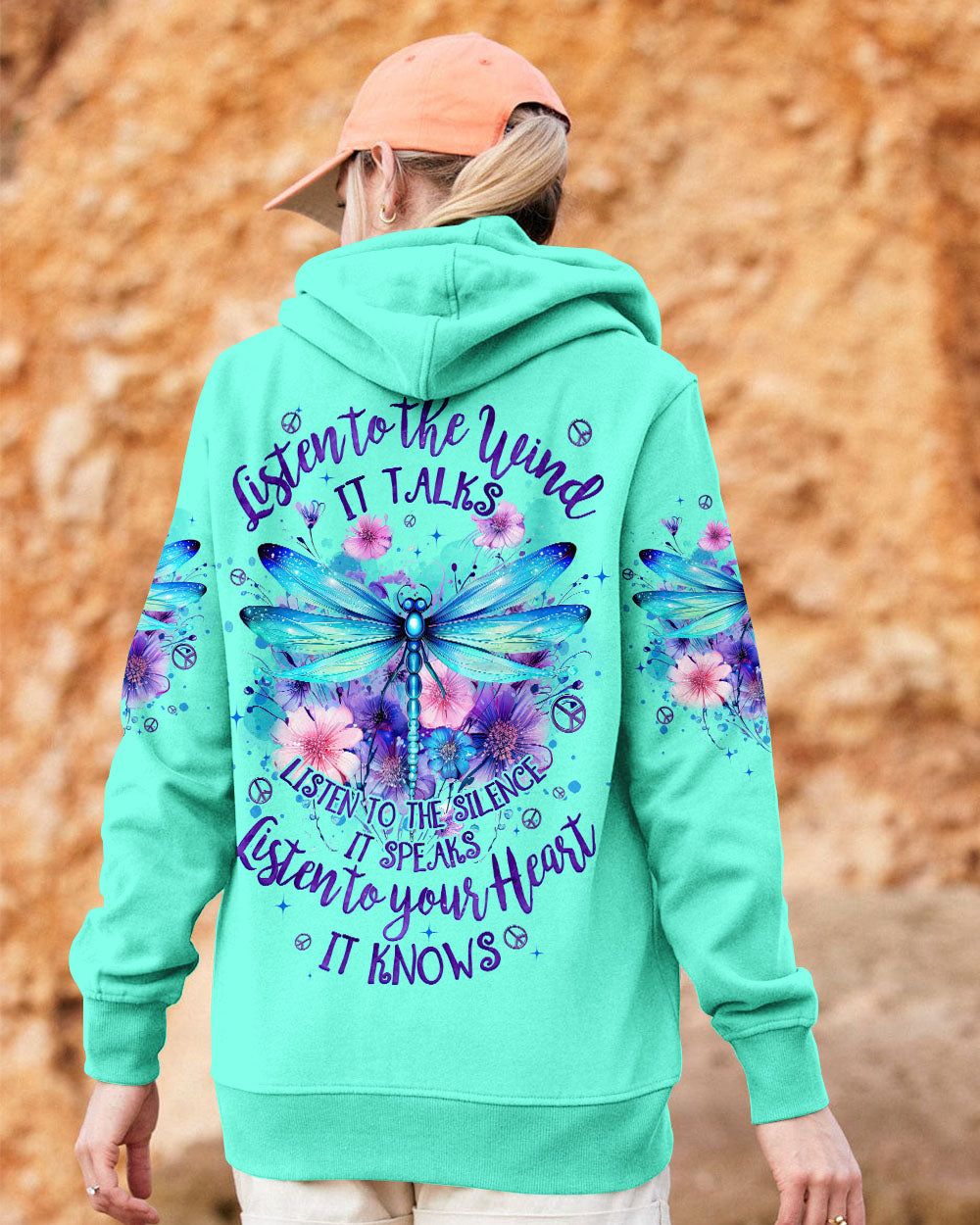 LISTEN TO THE WIND DRAGONGLY ALL OVER PRINT - TYQY3103252