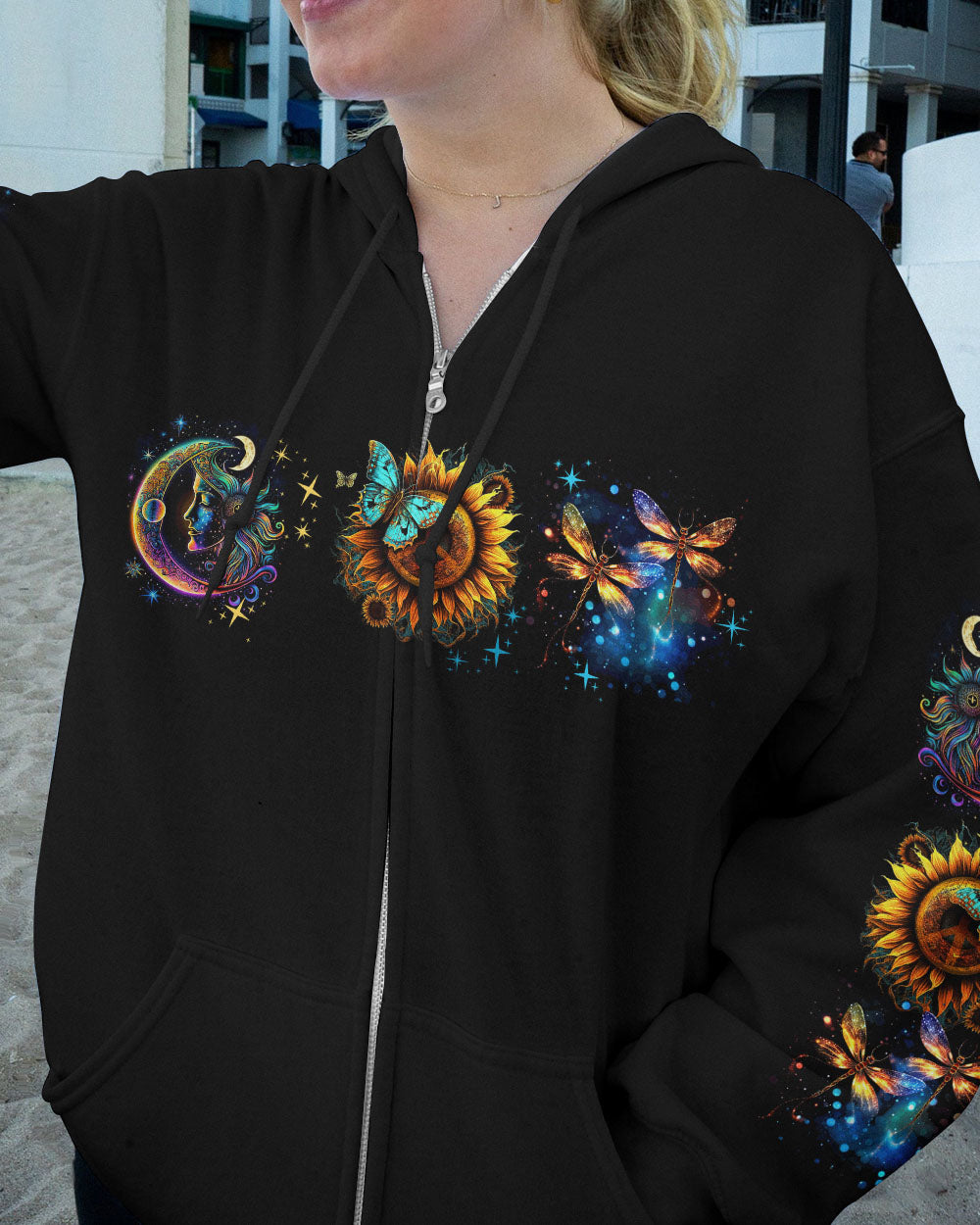 HIPPIE LADY ALL OVER PRINT - TYTD0103242