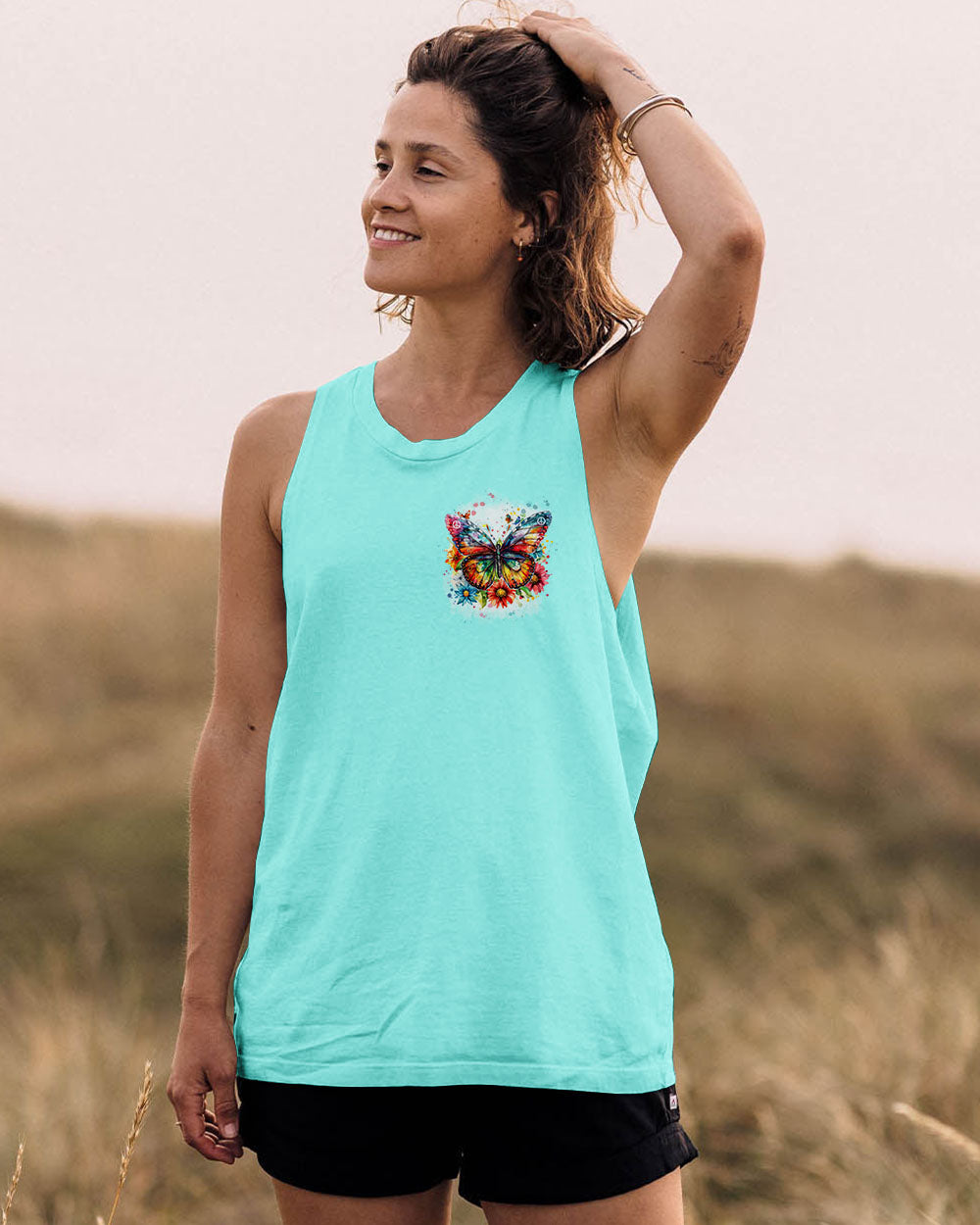 BE KIND BE AMAZING BE GRATEFUL BUTTERFLY ALL OVER PRINT - TYTD0104243