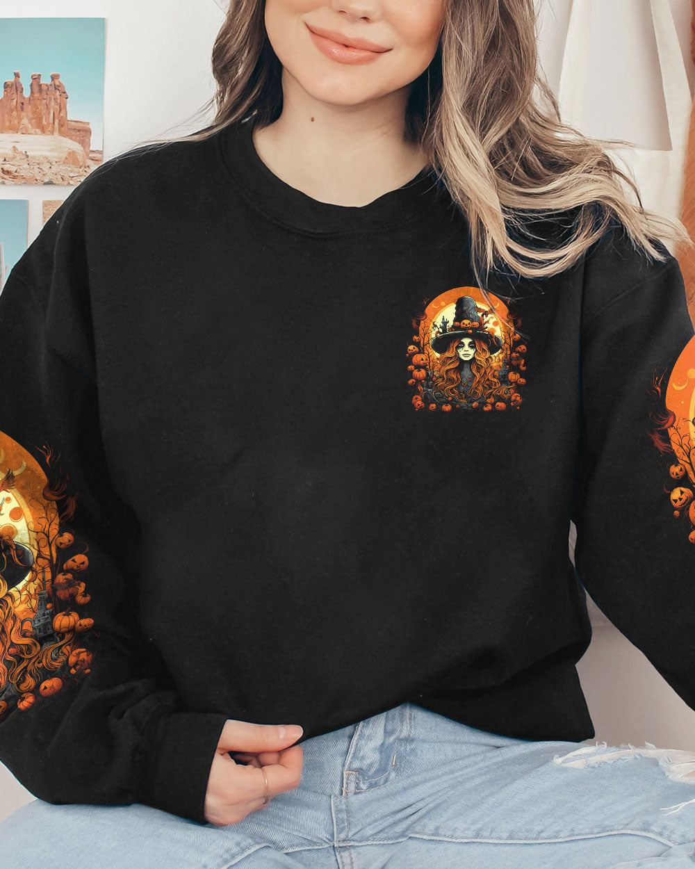 SPIRIT OF A WITCH ALL OVER PRINT - TYTD0108232