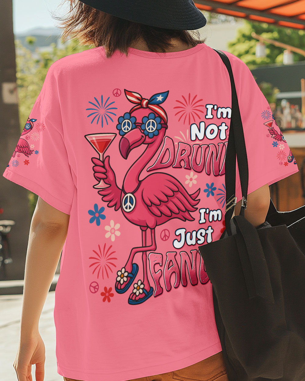 I'M JUST FANCY FLAMINGO ALL OVER PRINT - TYTD0206253