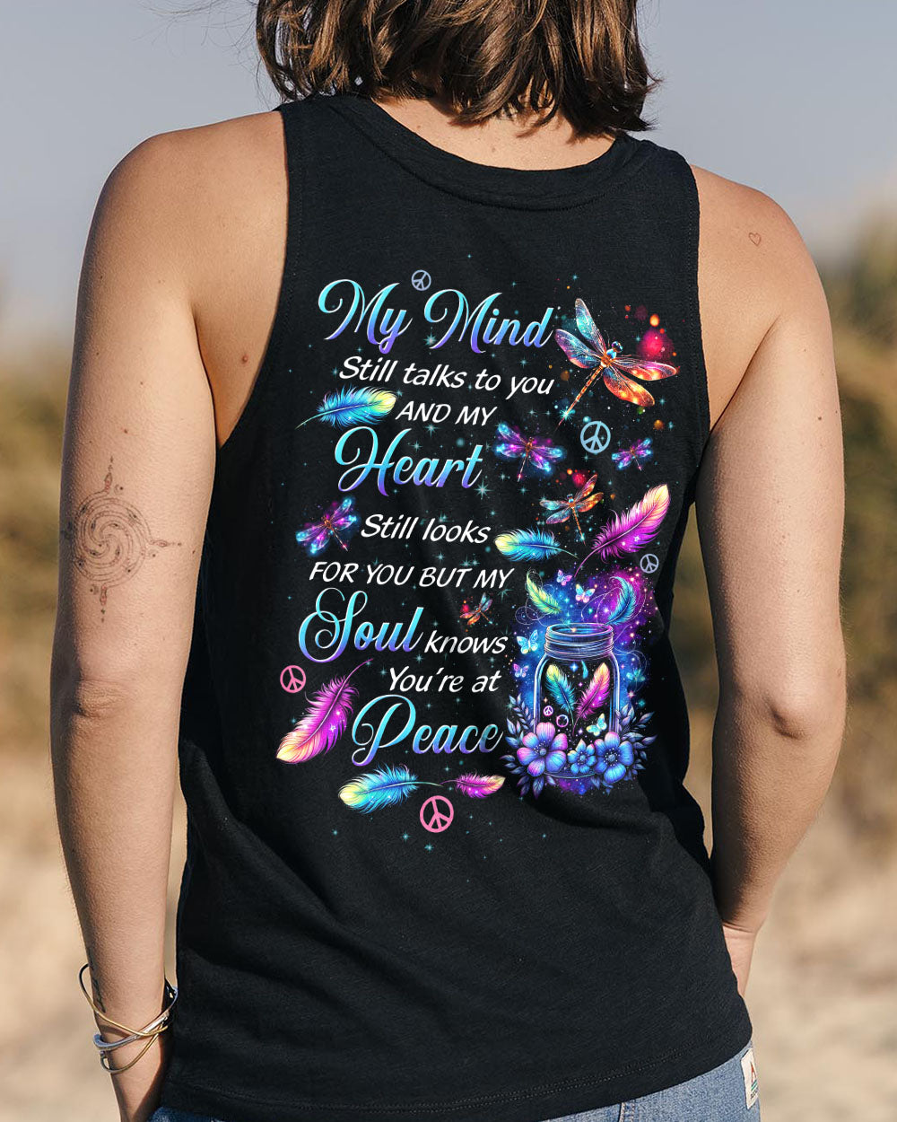 MY MIND STILL TALKS TO YOU DRAGONFLIES ALL OVER PRINT - TYTD0302242