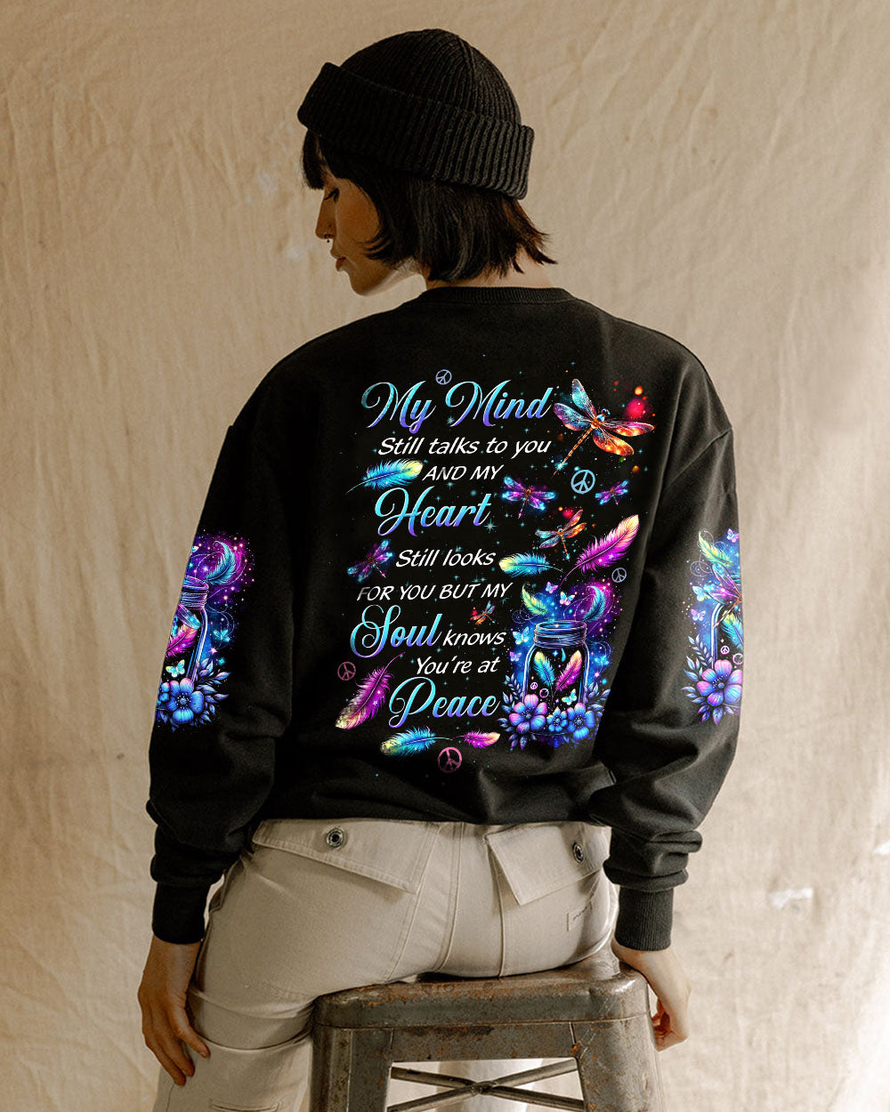 MY MIND STILL TALKS TO YOU DRAGONFLIES ALL OVER PRINT - TYTD0302242