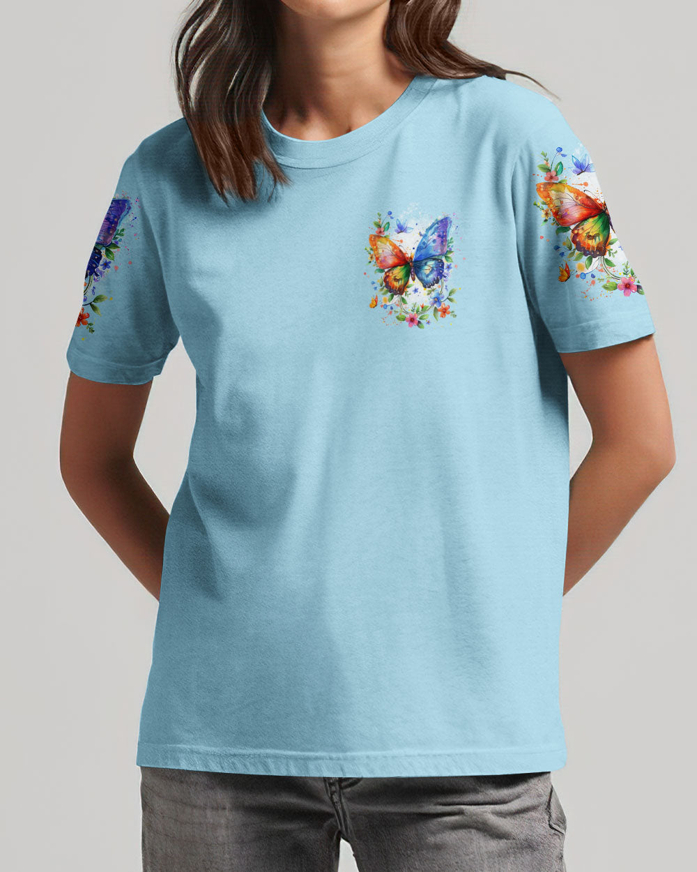 YOUR HAPPINESS BUTTERFLIES ALL OVER PRINT - TYTD0304242