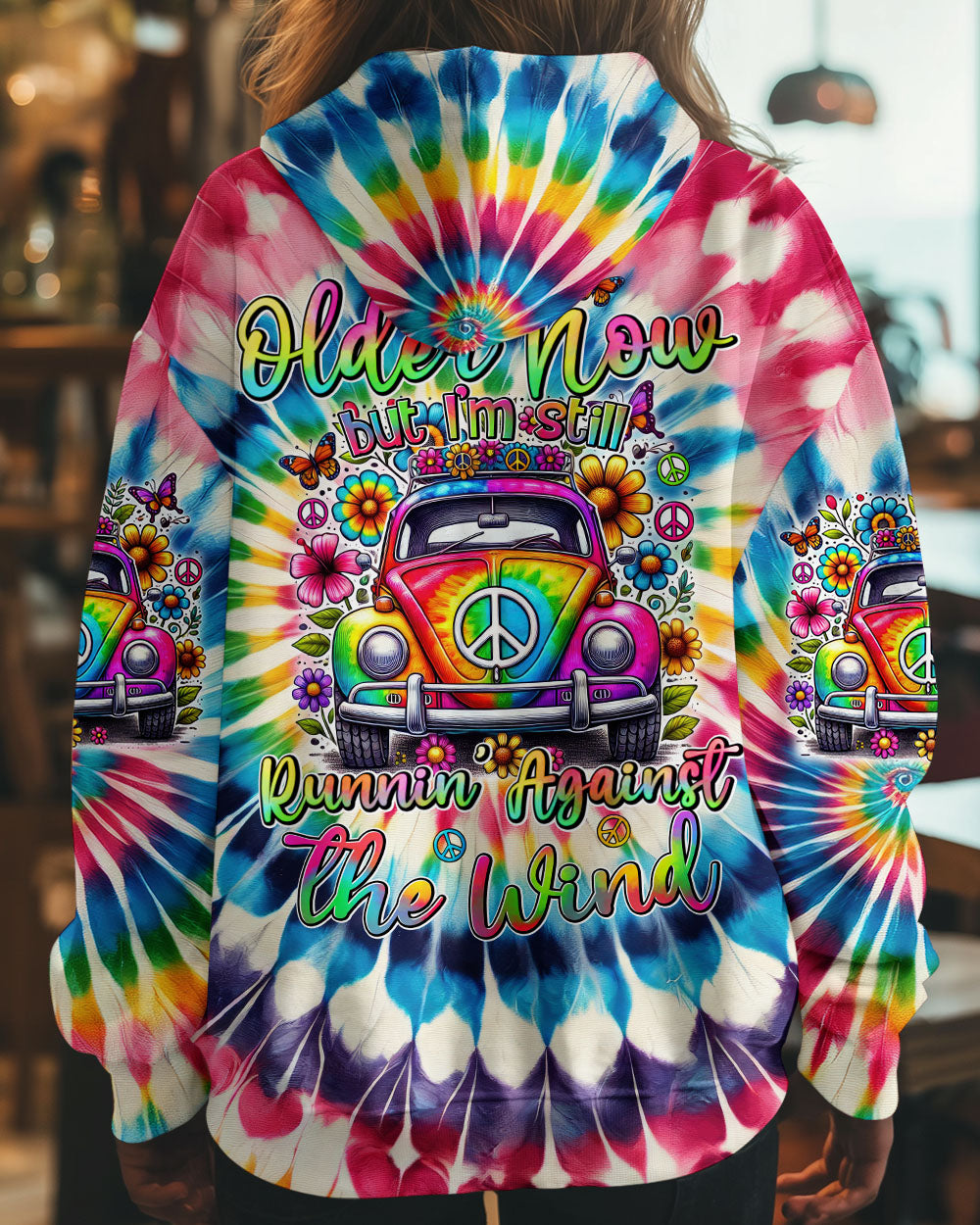 RUNNING AGAINST THE WIND TIE DYE ALL OVER PRINT - TYTD0403252