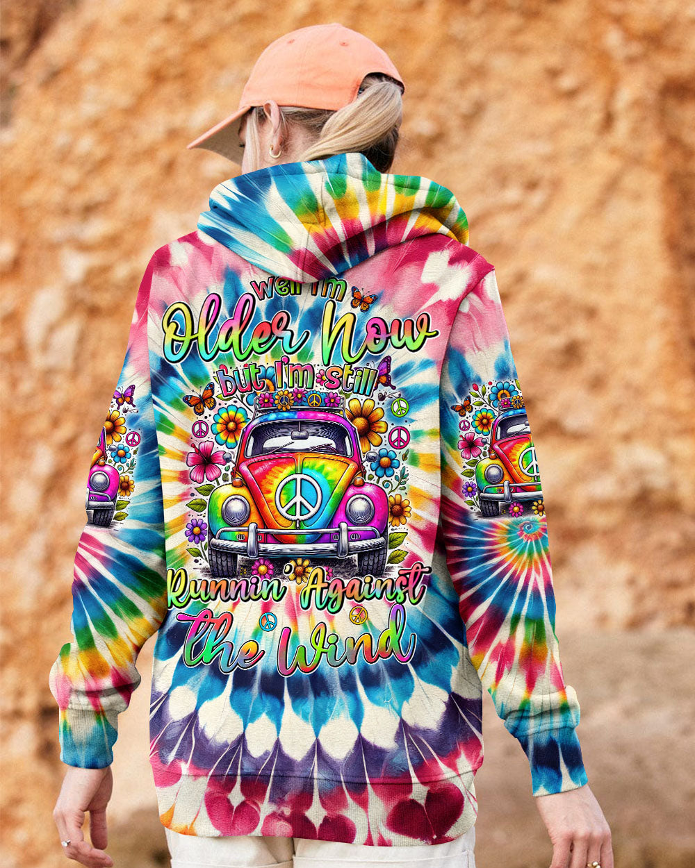 RUNNING AGAINST THE WIND TIE DYE ALL OVER PRINT - TYTD0403252