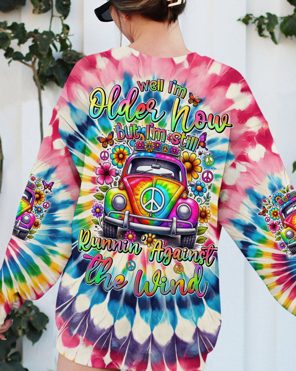 RUNNING AGAINST THE WIND TIE DYE ALL OVER PRINT - TYTD0403252