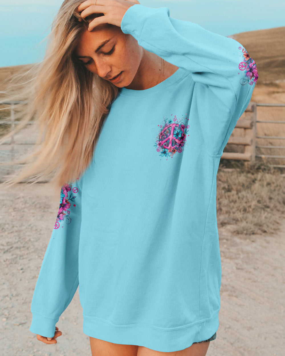 BE GROOVY OR LEAVE ALL OVER PRINT - TYTD0512241