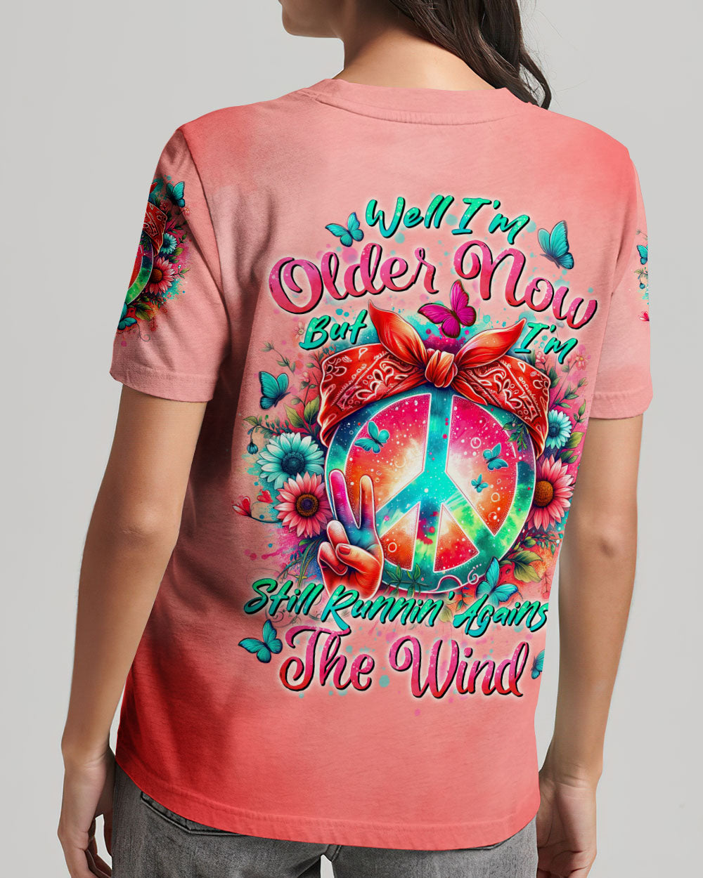 RUNNING AGAISNT THE WIND ALL OVER PRINT - TYTD0606244