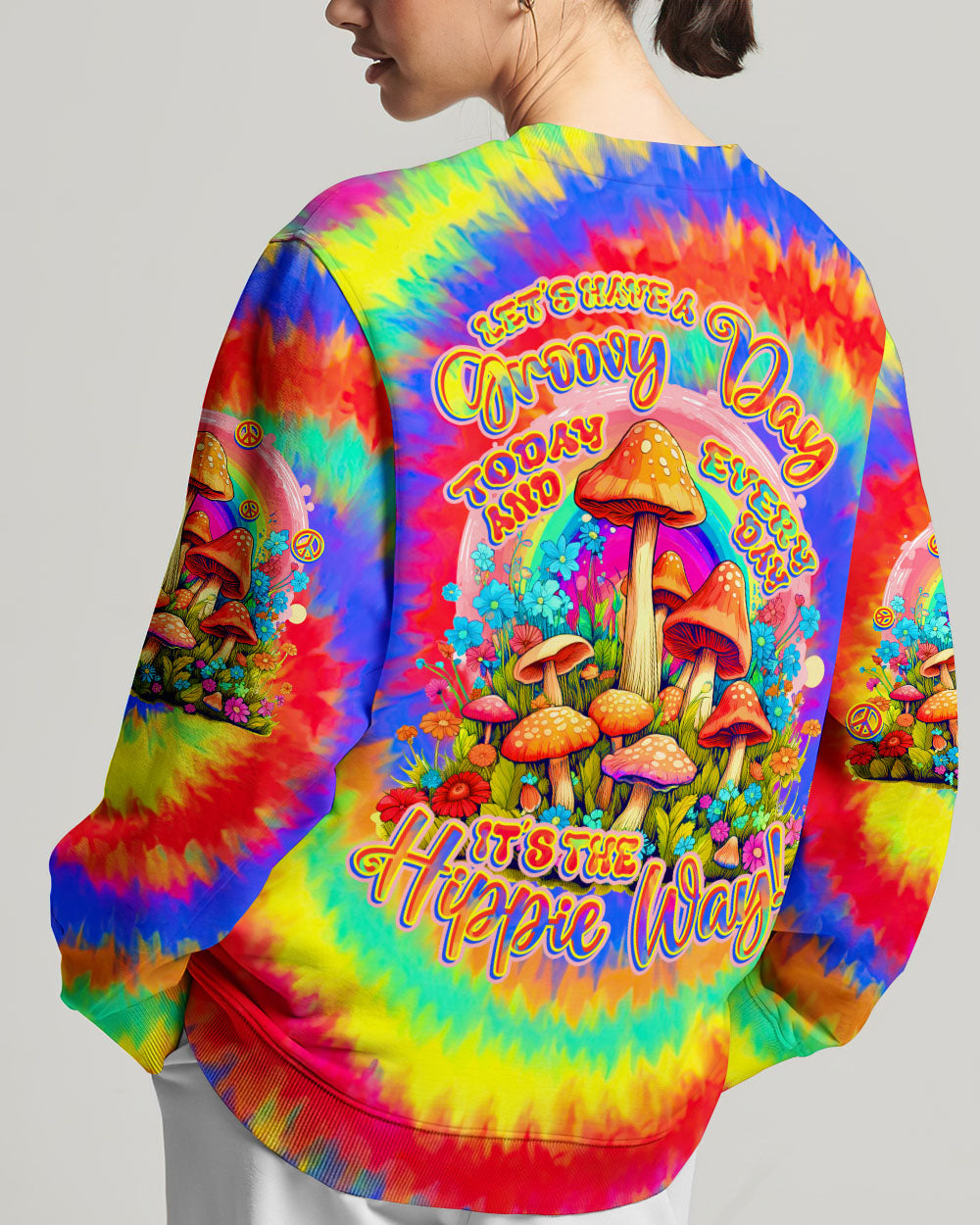 IT'S THE HIPPIE WAY TIE DYE ALL OVER PRINT - TYTD0610231