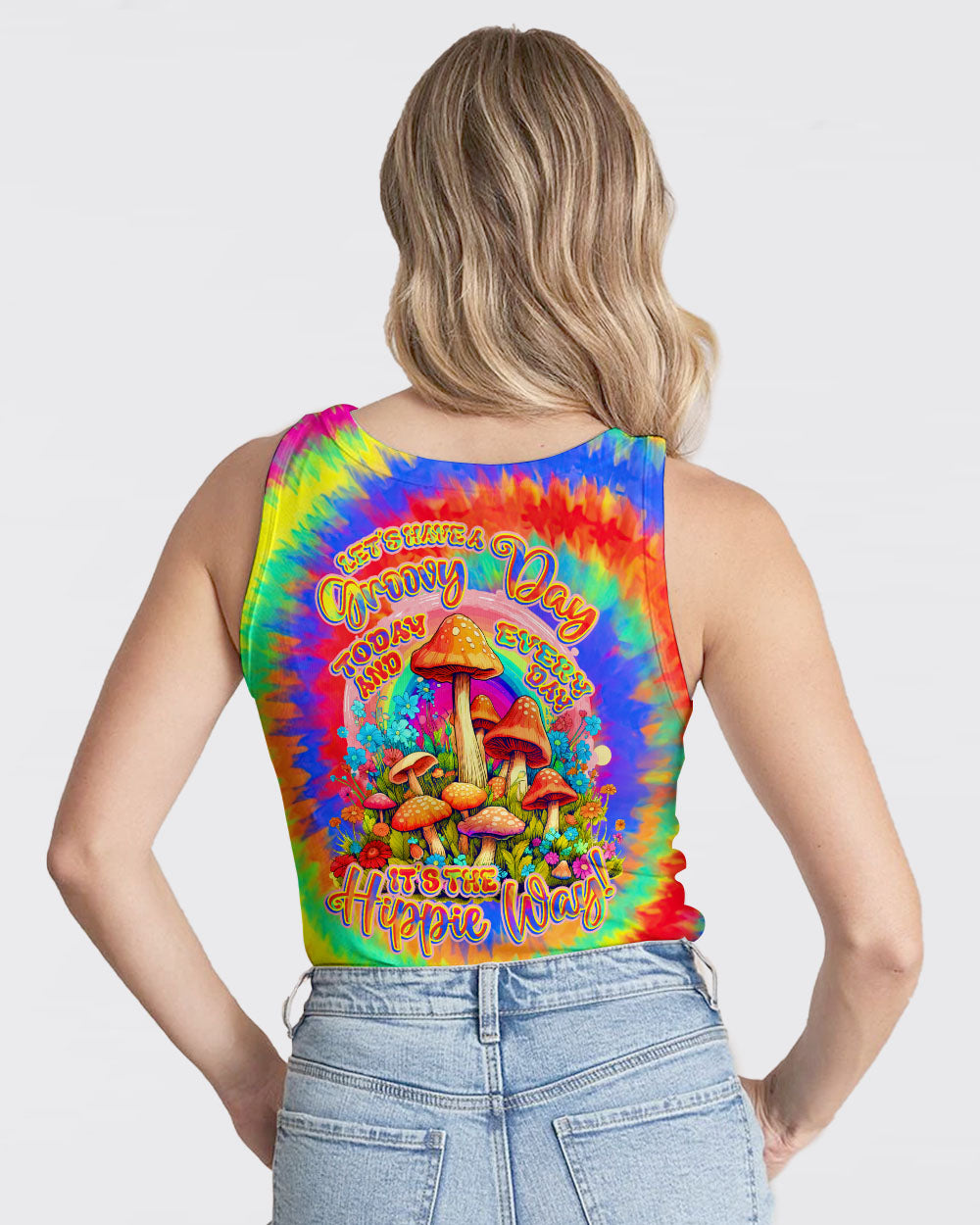 IT'S THE HIPPIE WAY TIE DYE ALL OVER PRINT - TYTD0610231