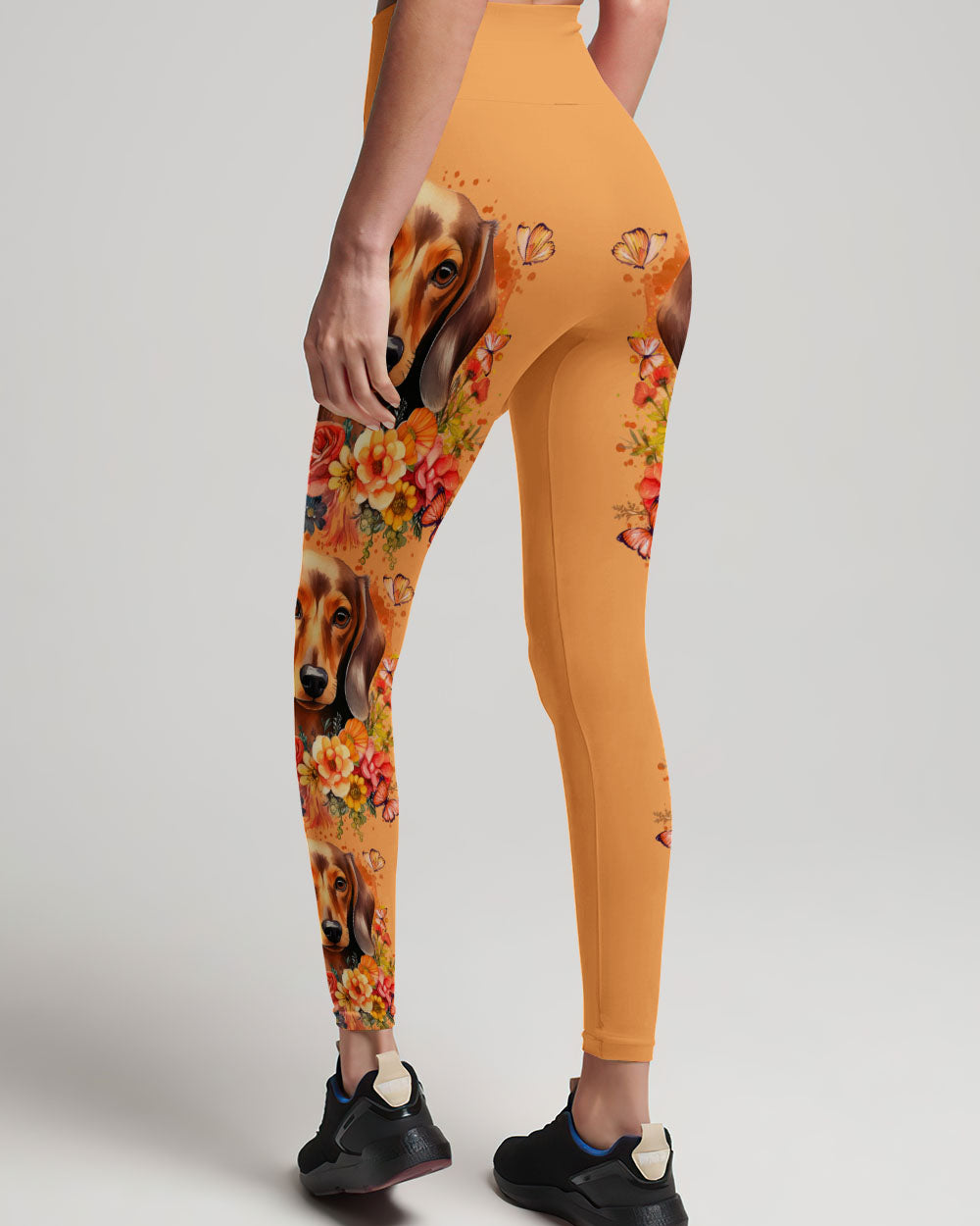 BE YOU THE WORLD WILL ADJUST DASCHUND ALL OVER PRINT - TYTD0612232