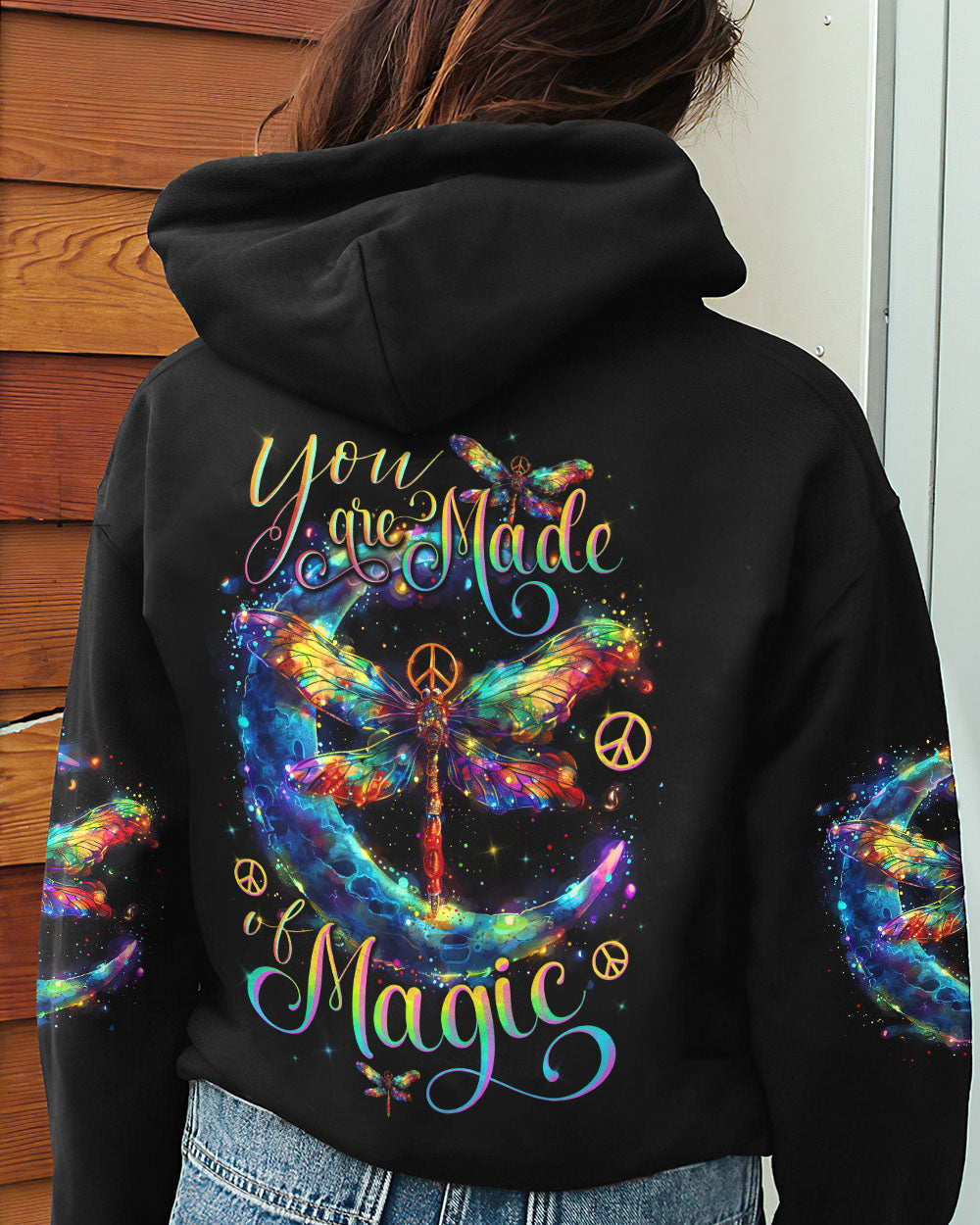 YOU ARE MADE OF MAGIC DRAGONFLY ALL OVER PRINT - TYTD0703241