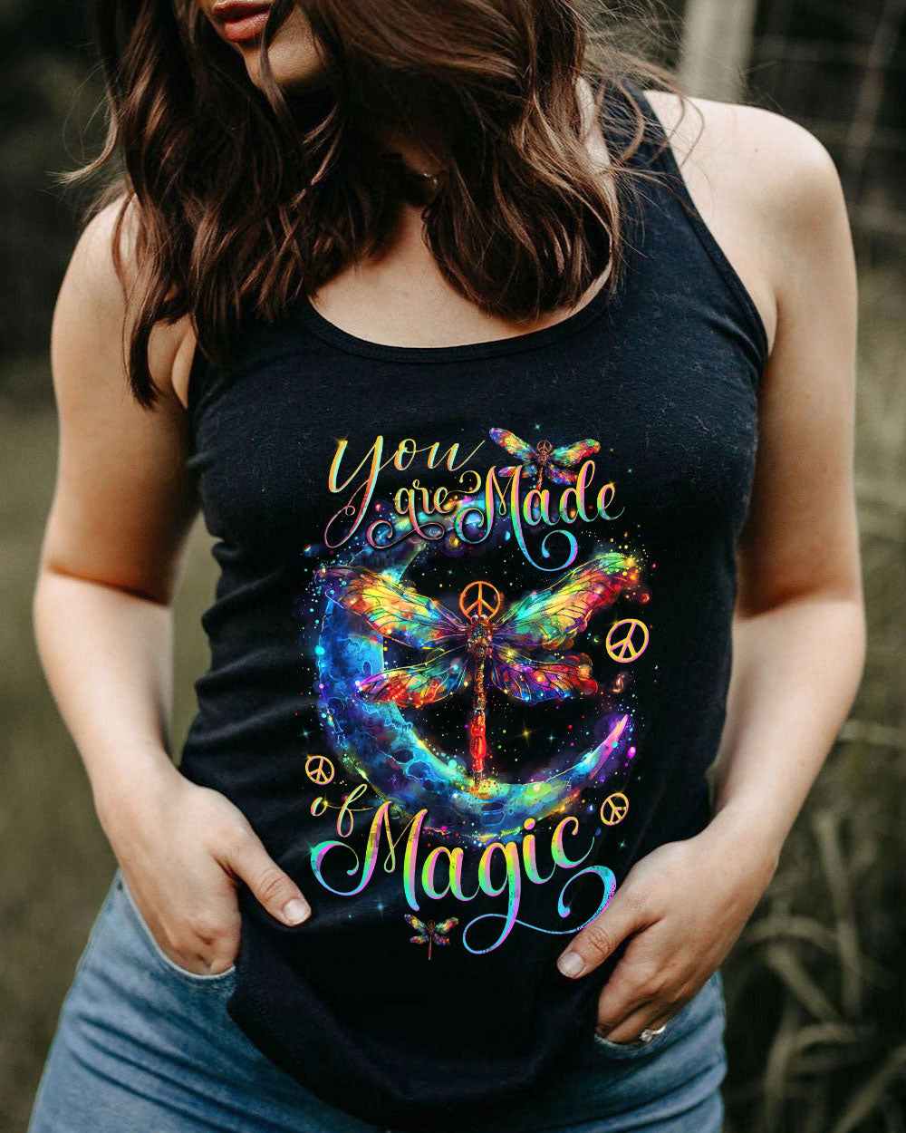 YOU ARE MADE OF MAGIC DRAGONFLY ALL OVER PRINT - TYTD0703241