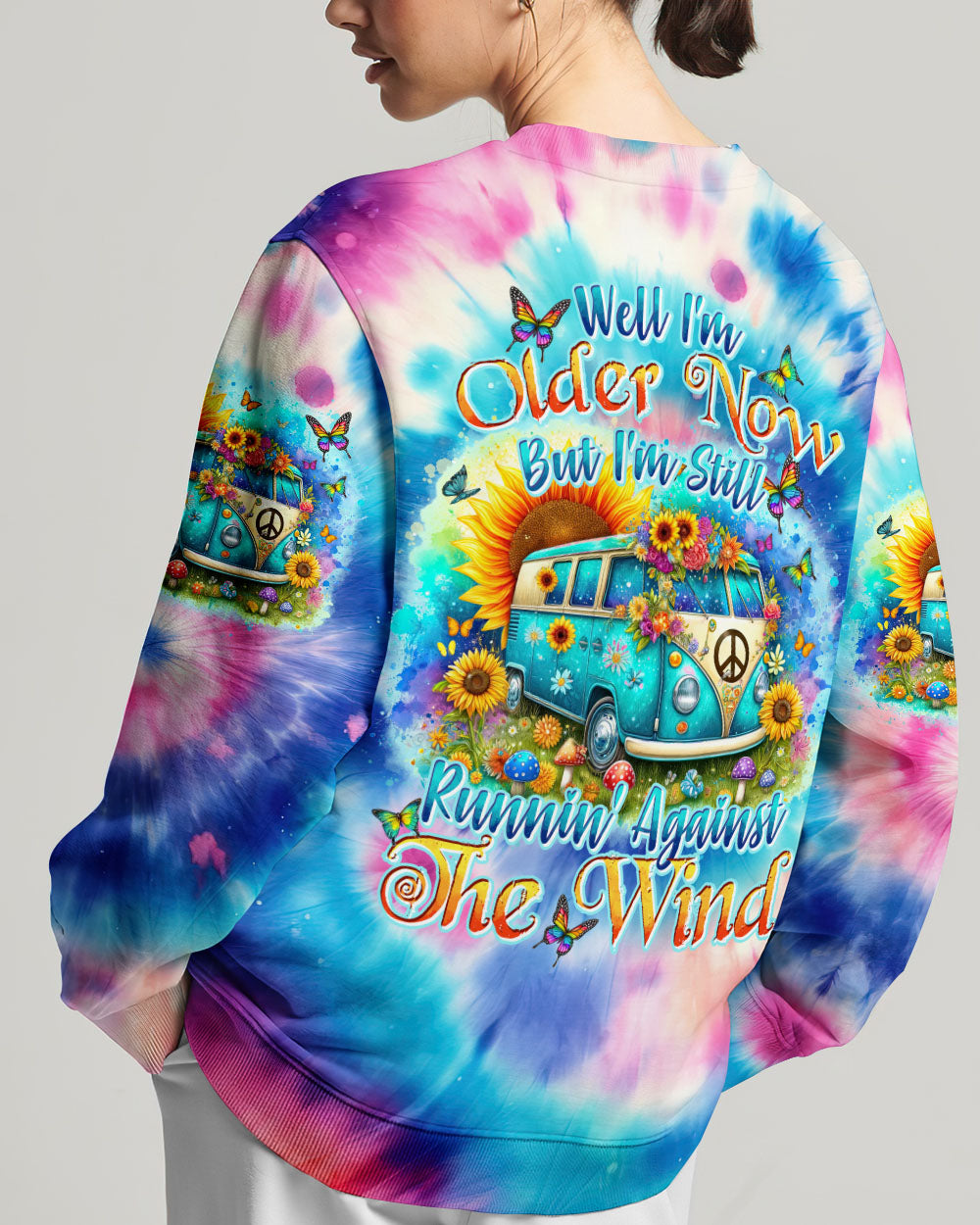 RUNNING AGAINST THE WIND TIE DYE ALL OVER PRINT - TYTD0705242