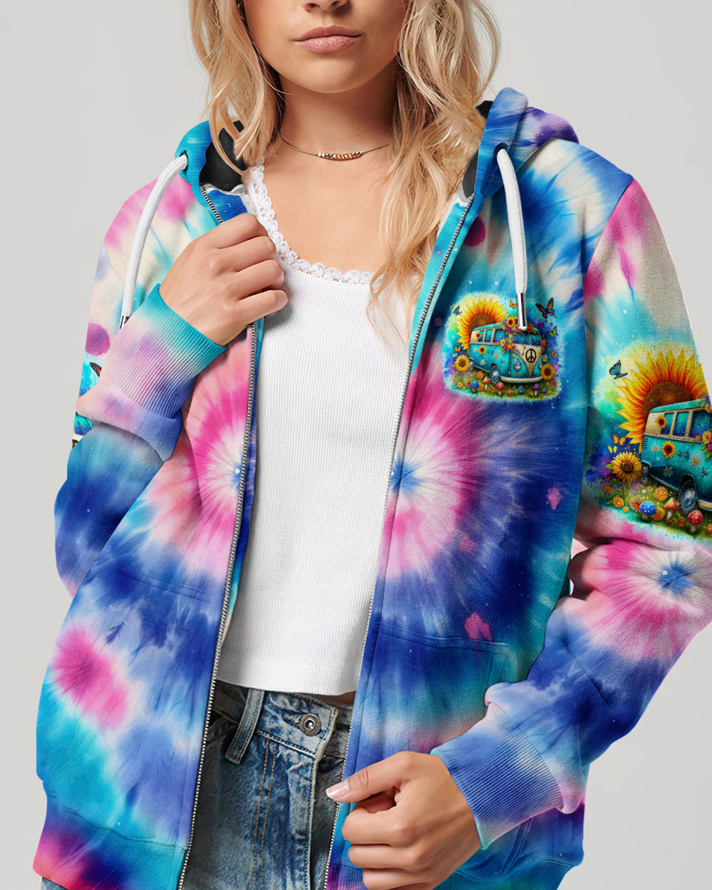 RUNNING AGAINST THE WIND TIE DYE ALL OVER PRINT - TYTD0705242