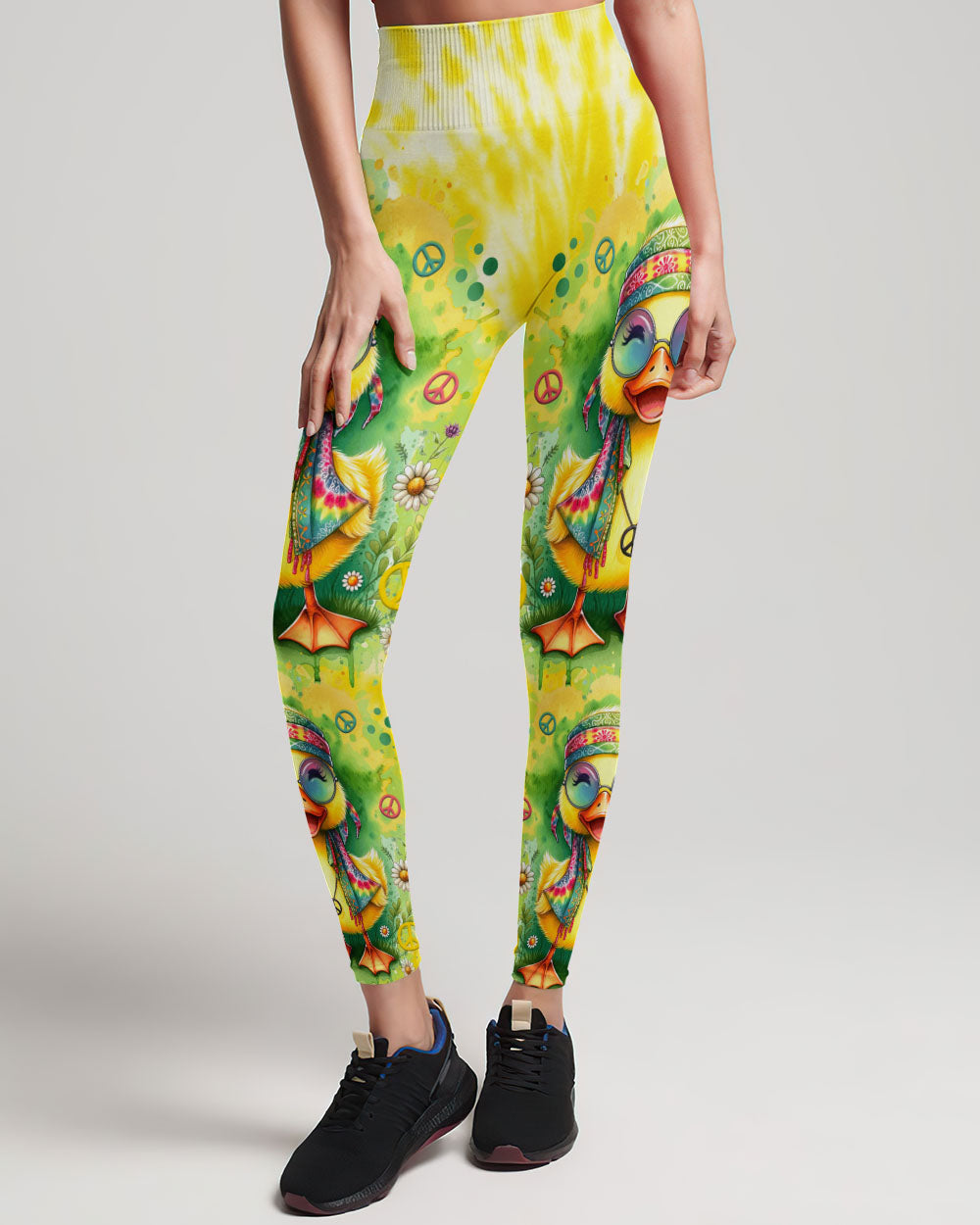 BE YOU THE WORLD WILL ADJUST DUCK ALL OVER PRINT - TYTD0811232