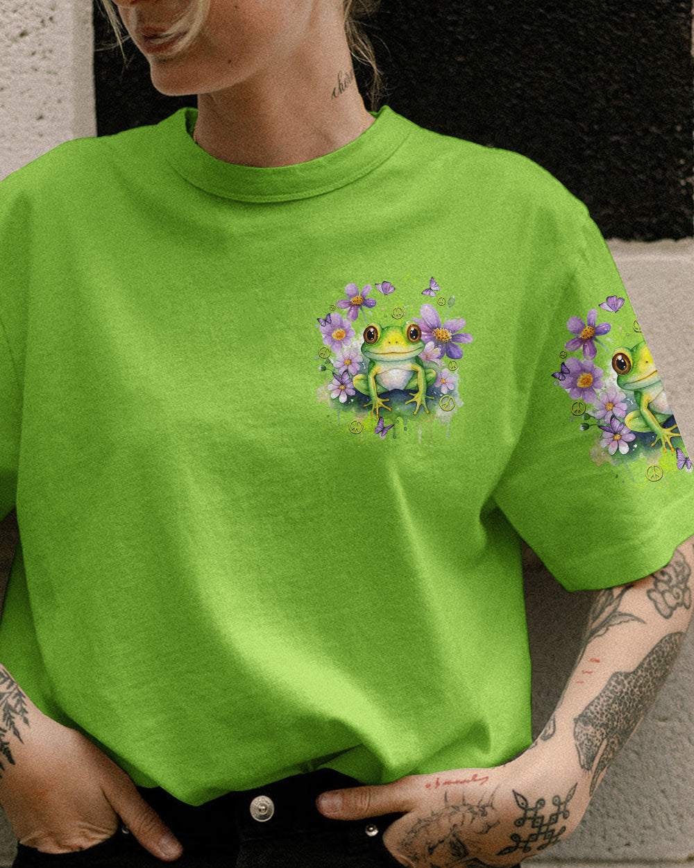 BE YOURSELF THE WORLD WILL ADJUST ALL OVER PRINT - TYTD0812233