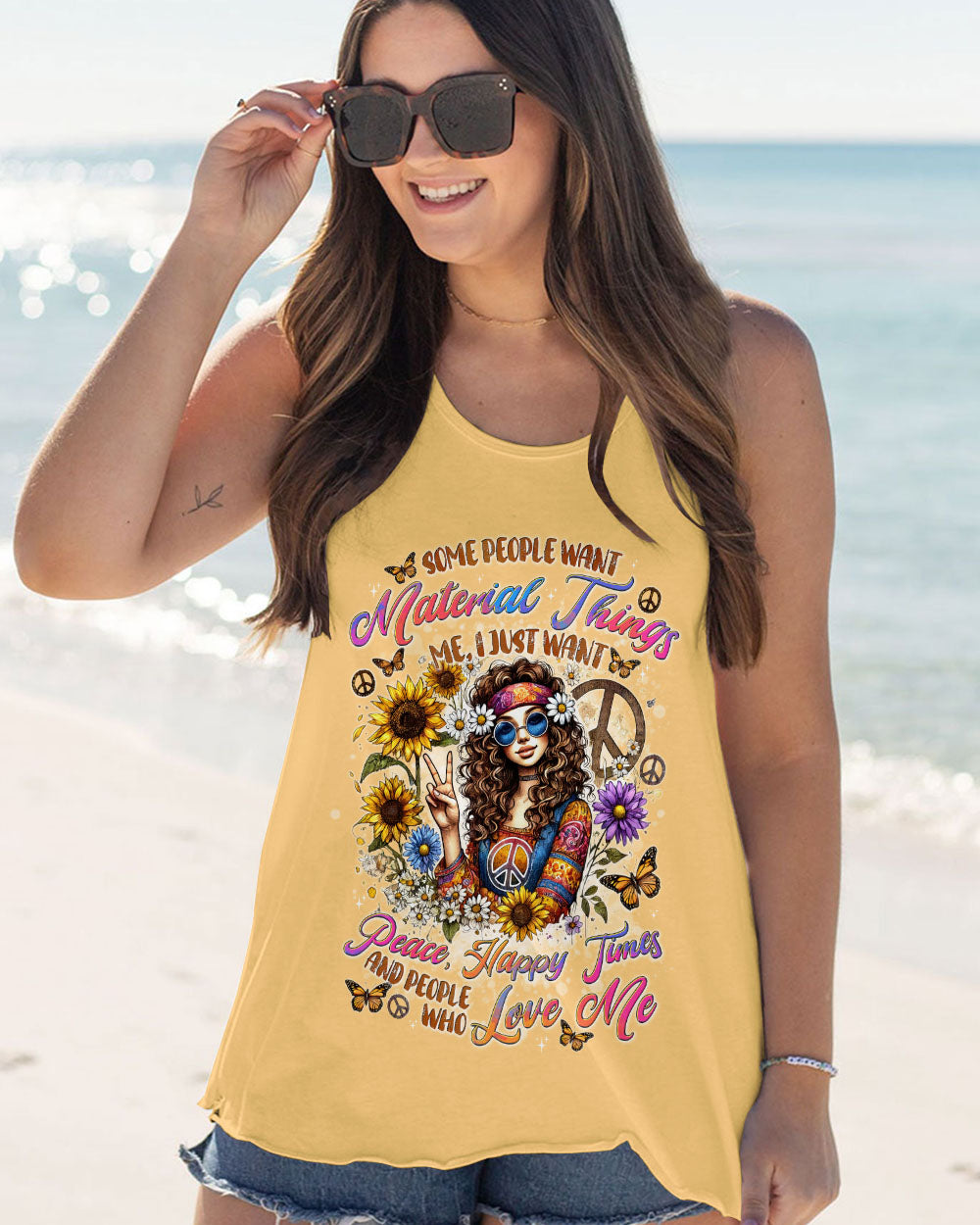 I JUST WANT PEACE ALL OVER PRINT - TYTD0908244