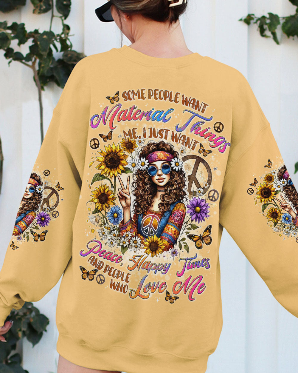 I JUST WANT PEACE ALL OVER PRINT - TYTD0908244