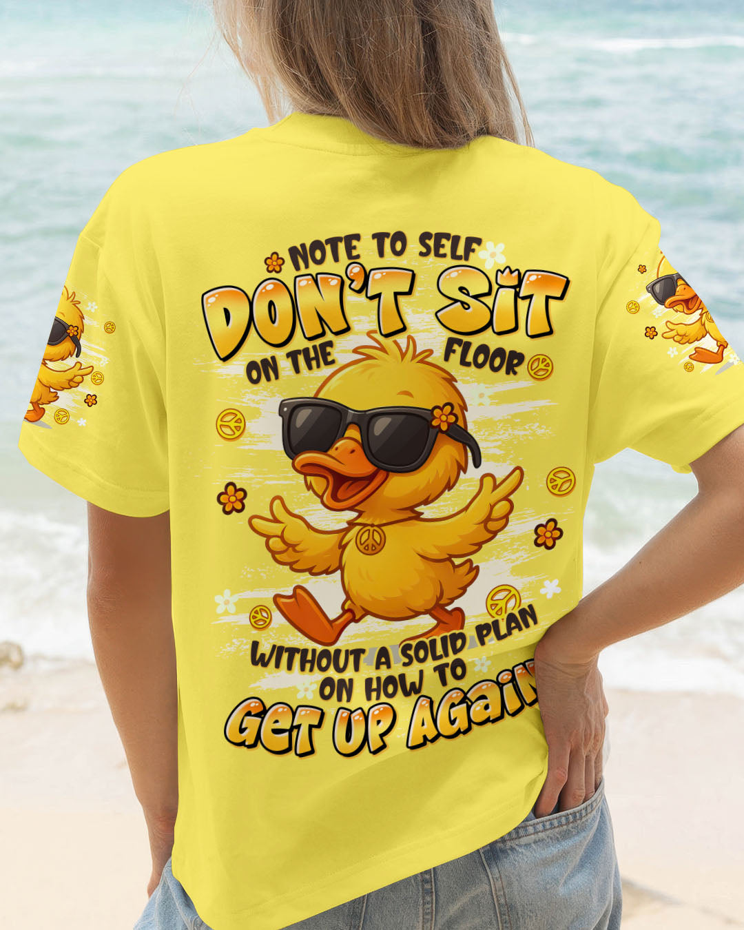 NOTE TO SELF DUCK ALL OVER PRINT - TYTD0909251