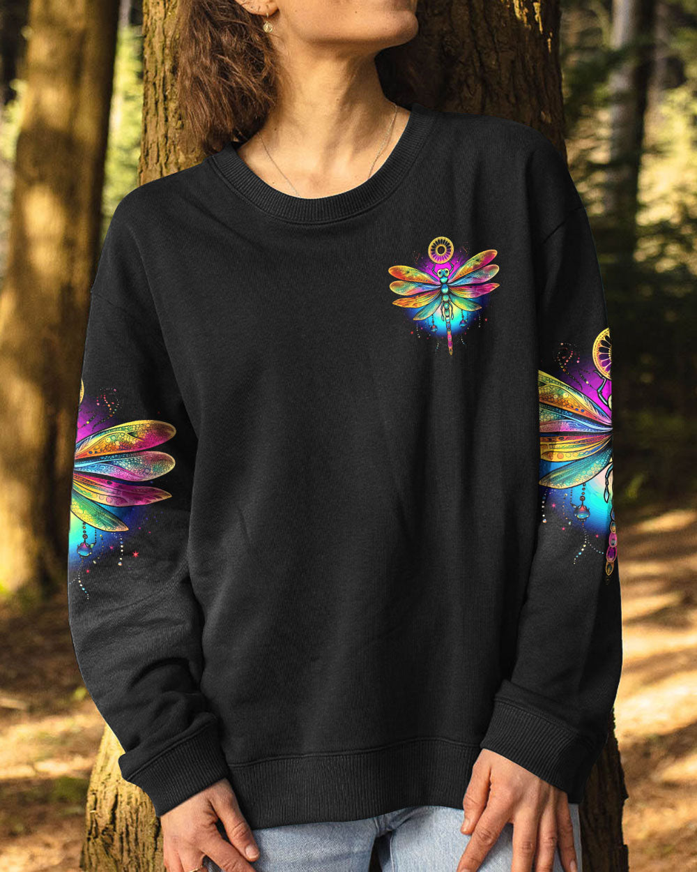 THE MOON SEES YOUR SOUL DRAGONFLY ALL OVER PRINT - TYTD0910231