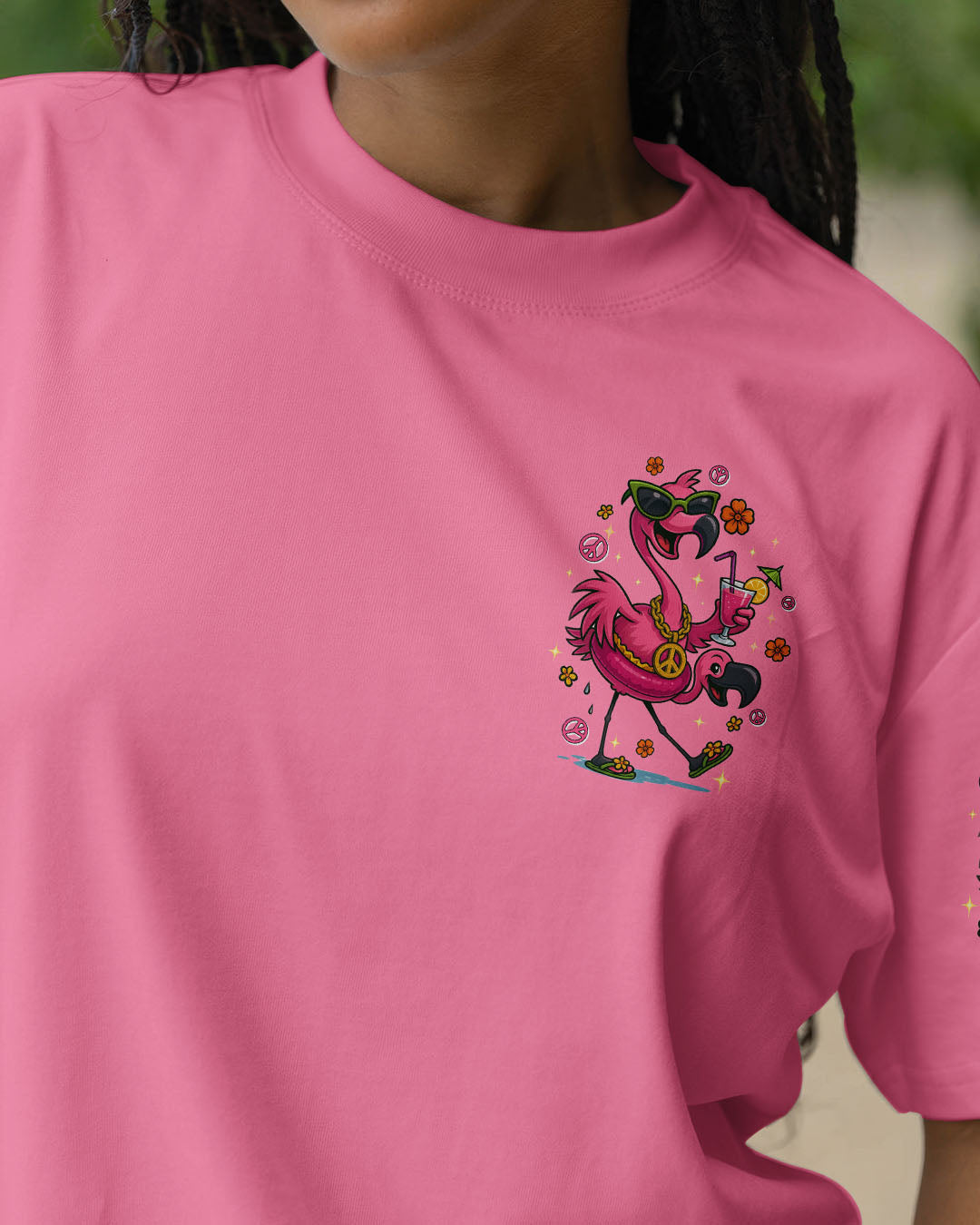 Y'ALL REALIZE I'M GONNA SNAP ONE DAY RIGHT FLAMINGO ALL OVER PRINT - TYTD1004253