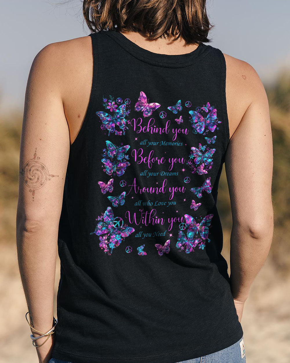 WITHIN YOU ALL YOU NEED BUTTERFLIES ALL OVER PRINT - TYTD1006241