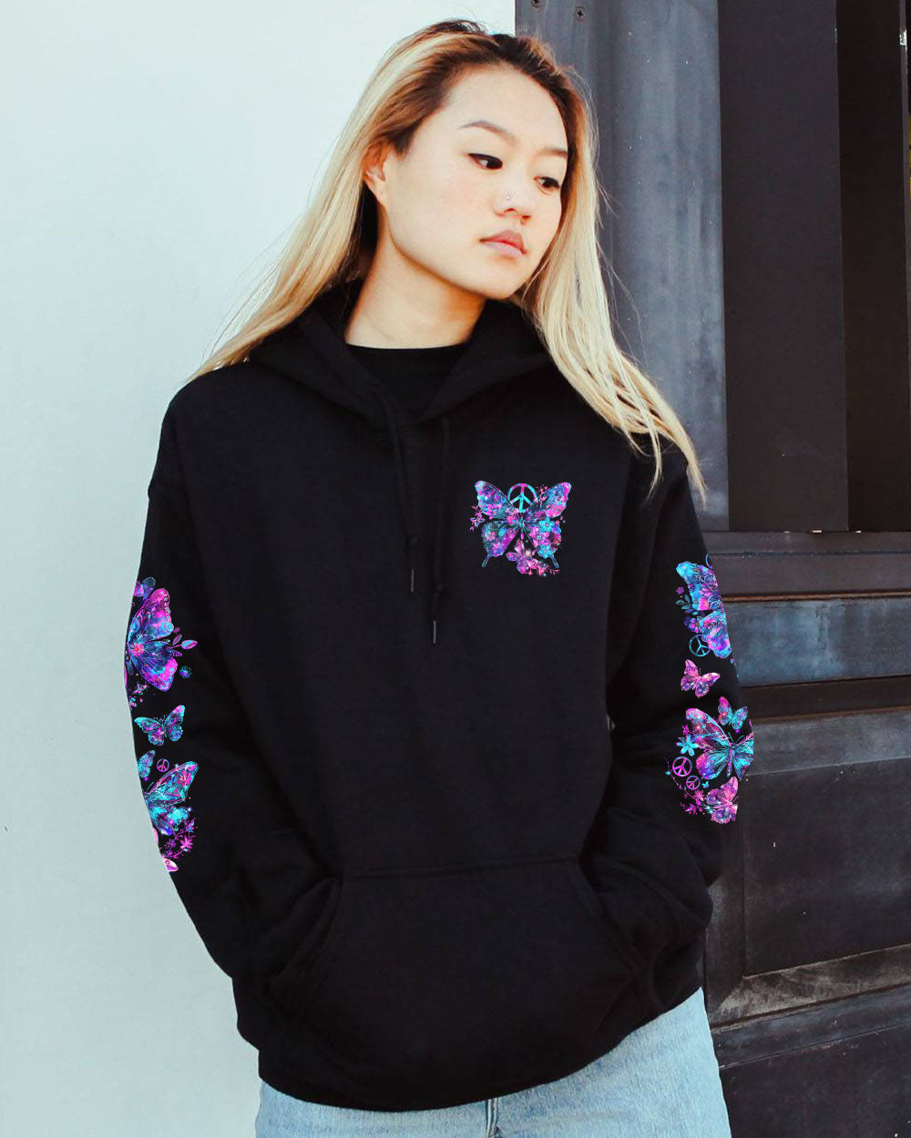 WITHIN YOU ALL YOU NEED BUTTERFLIES ALL OVER PRINT - TYTD1006241