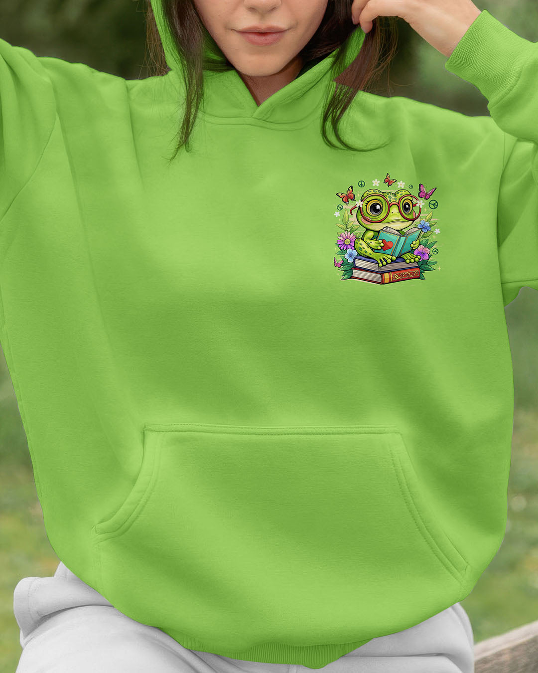 BE KIND FROG ALL OVER PRINT - TYTD1009251