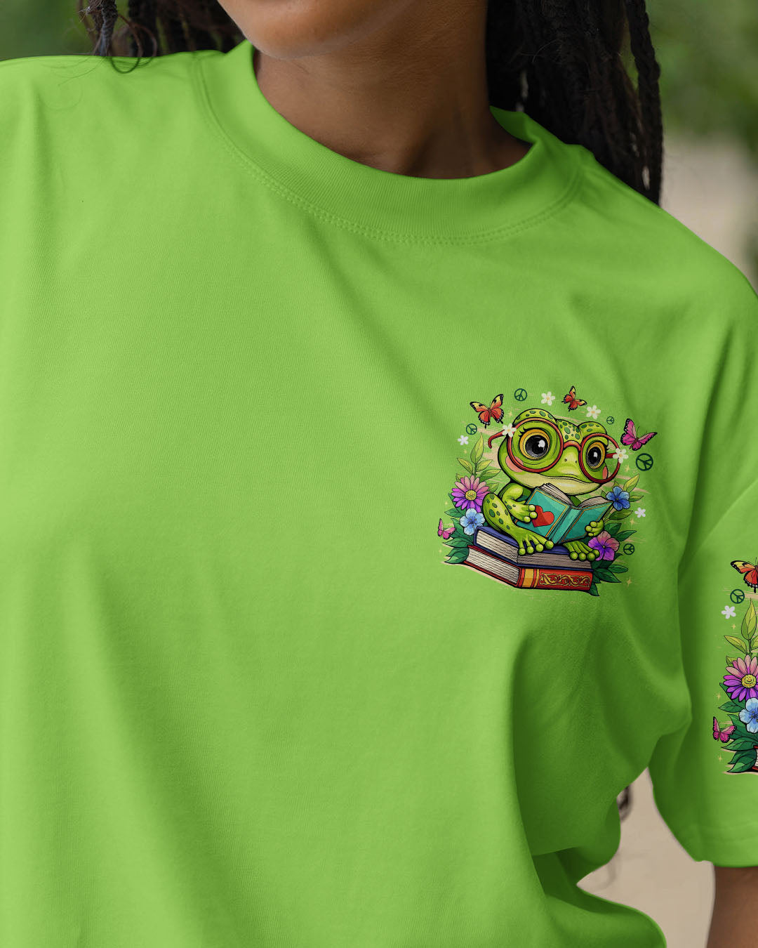 BE KIND FROG ALL OVER PRINT - TYTD1009251