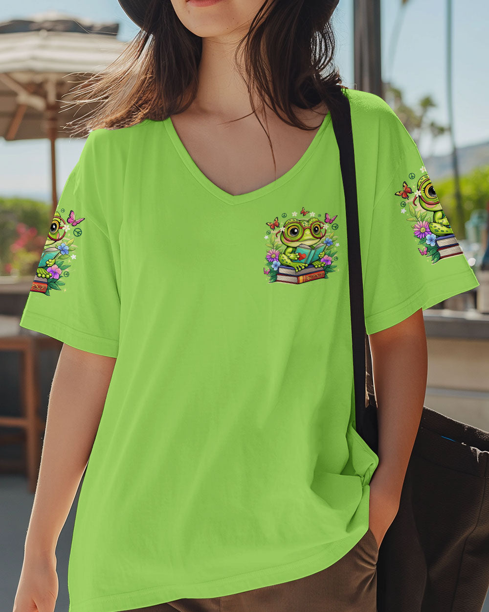 BE KIND FROG ALL OVER PRINT - TYTD1009251