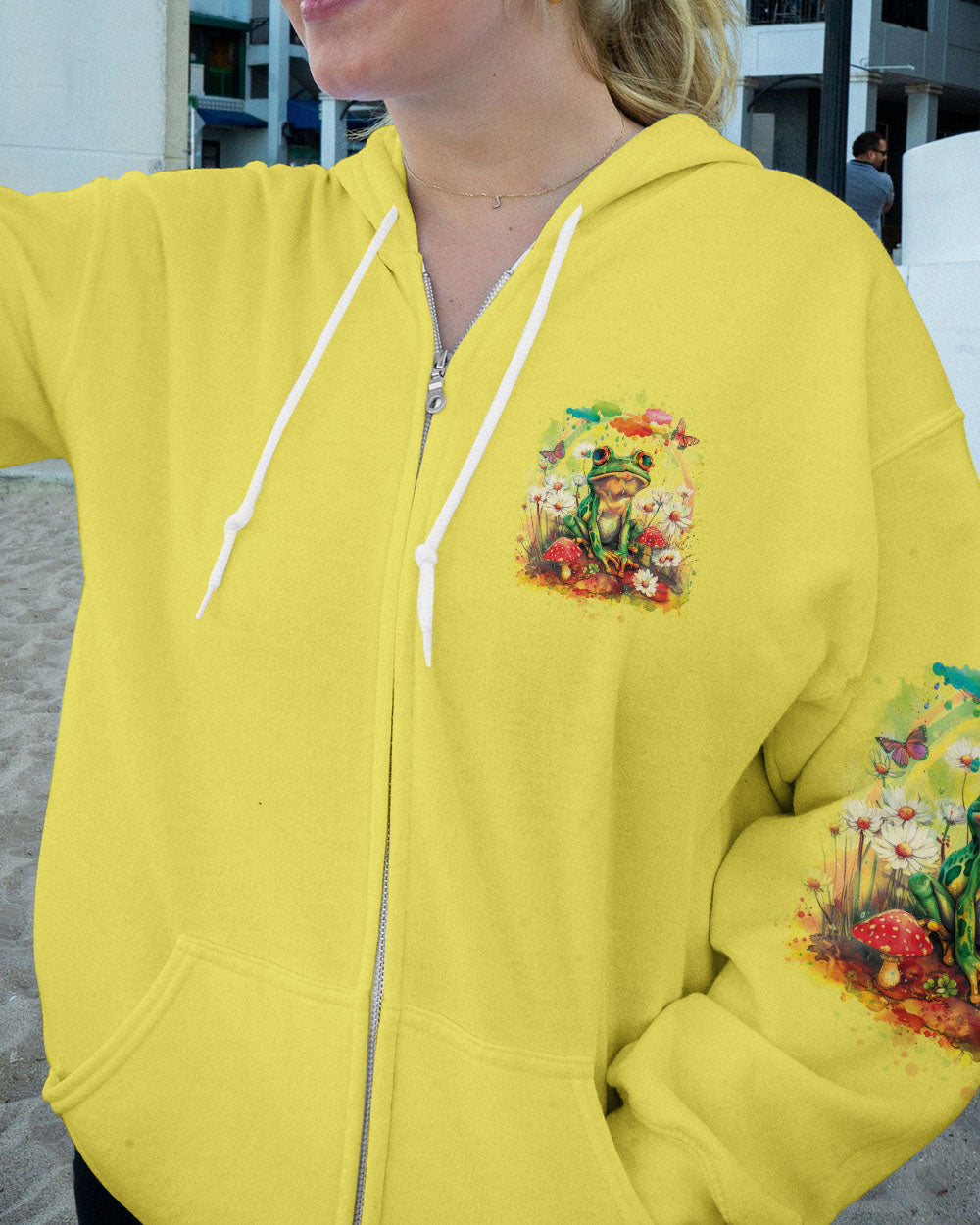 SOME PEOPLE FEEL THE RAIN FROG ALL OVER PRINT - TYTD1103242