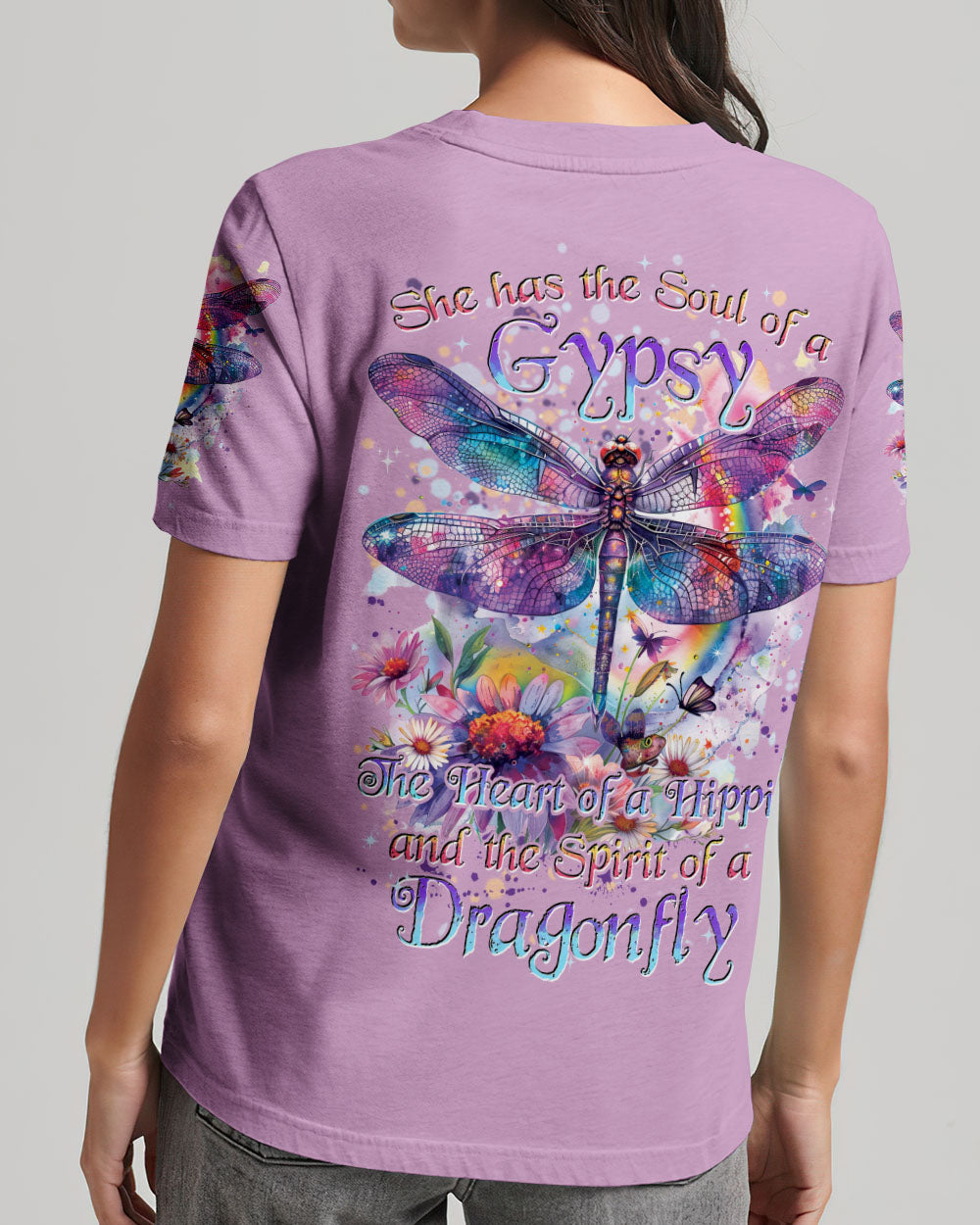 SPIRIT OF A DRAGONFLY ALL OVER PRINT - TYTD1103245